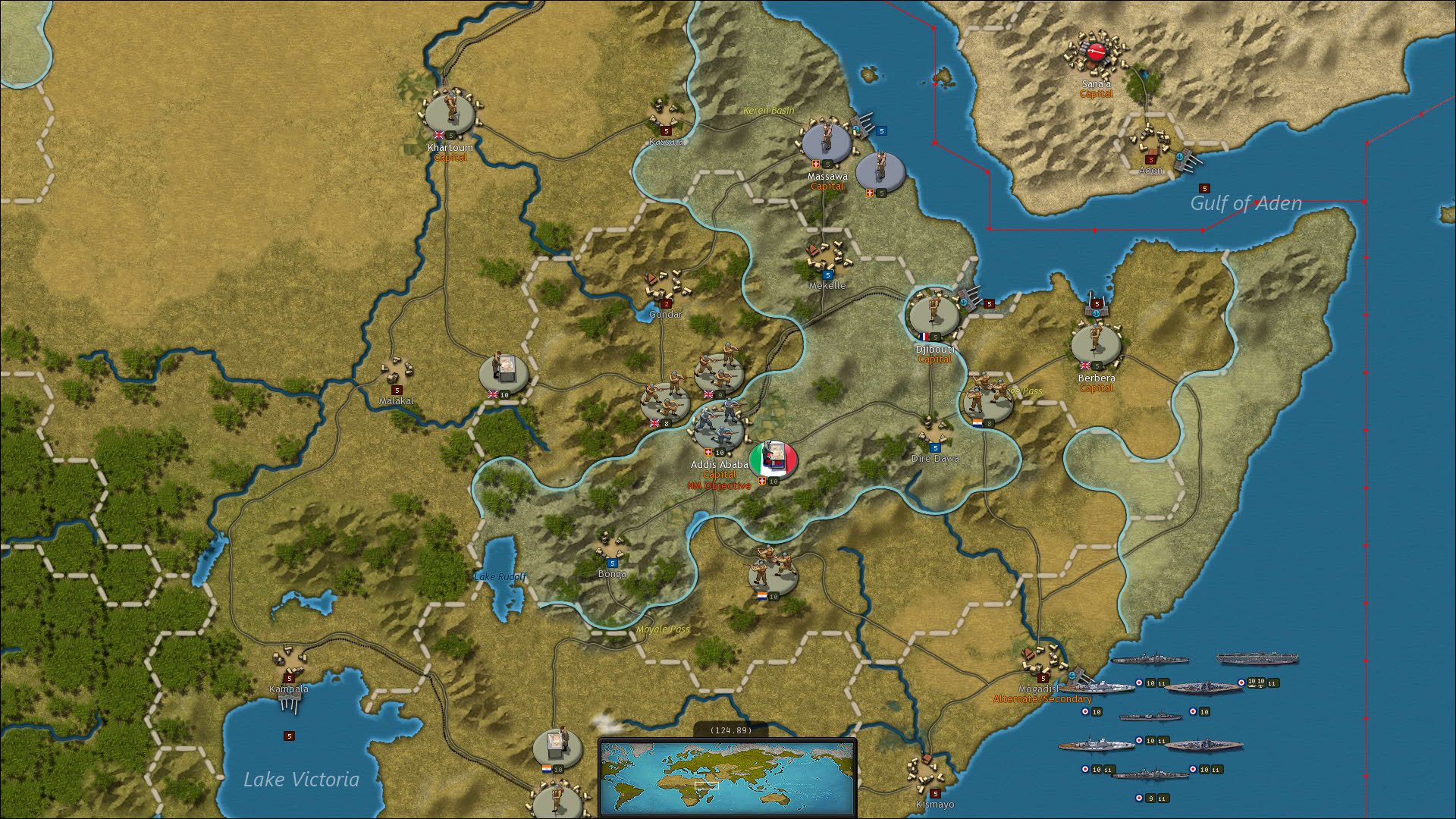 Screenshot for Strategic Command WWII: World at War