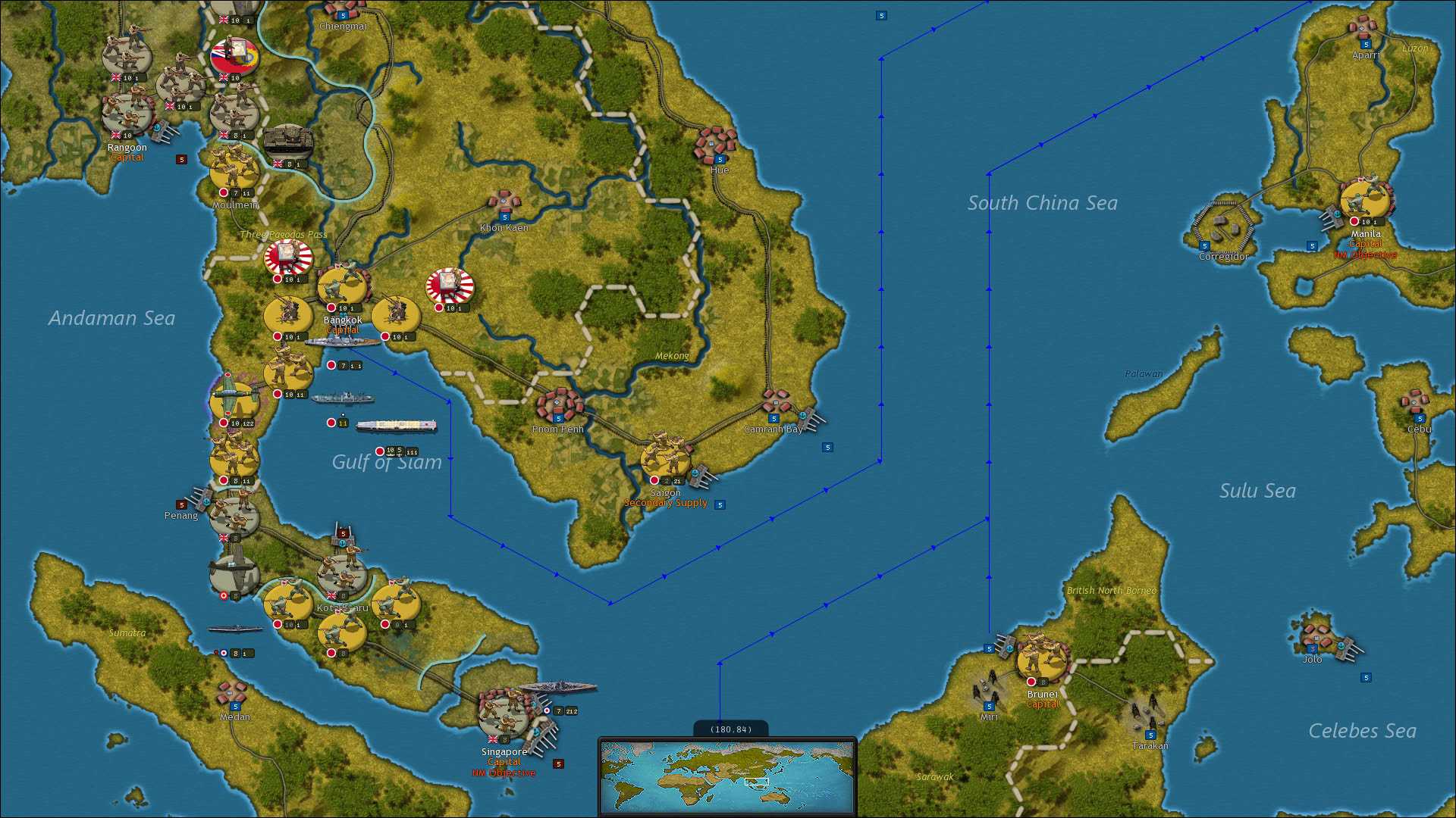 Screenshot for Strategic Command WWII: World at War