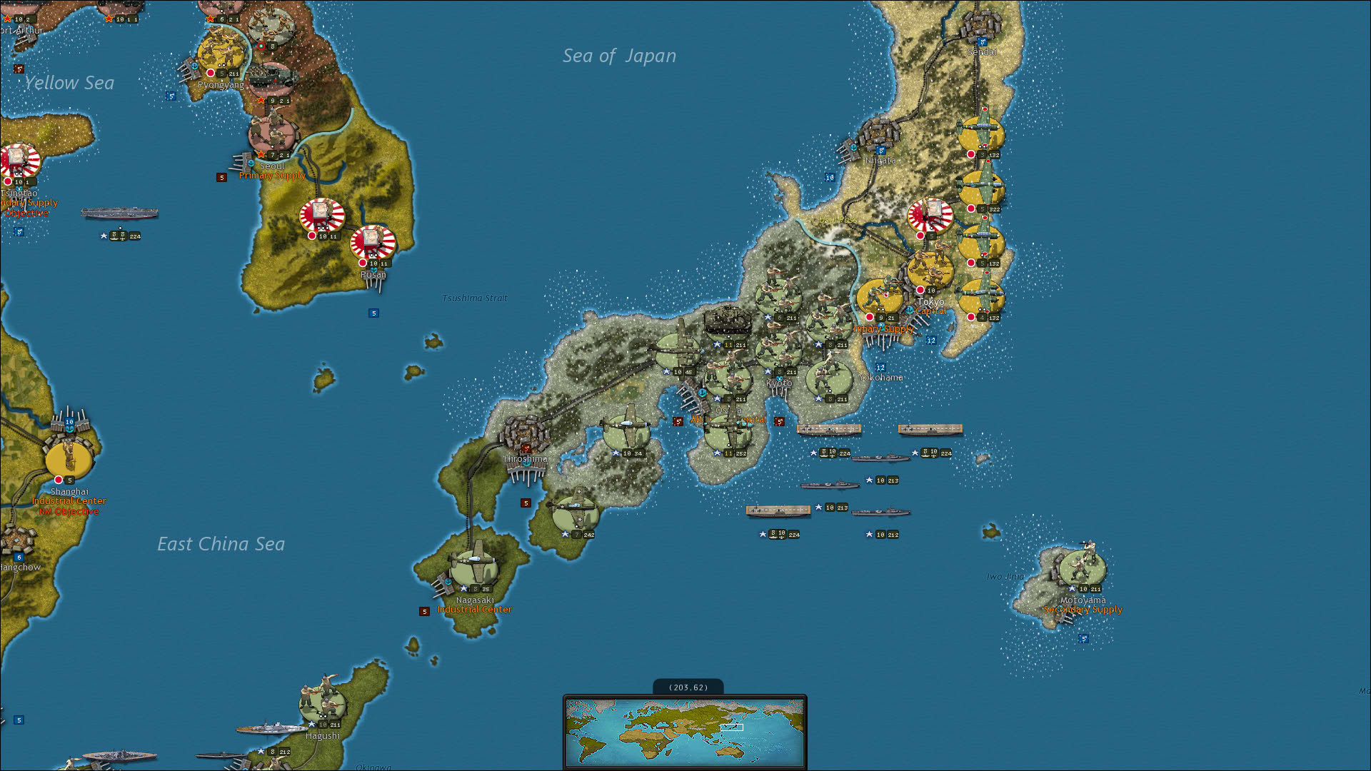 Screenshot for Strategic Command WWII: World at War