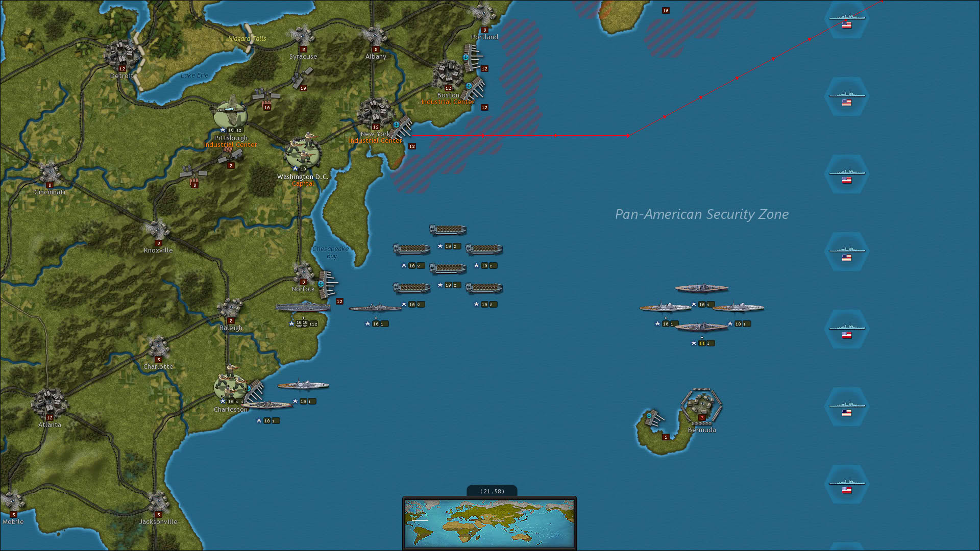 Screenshot for Strategic Command WWII: World at War