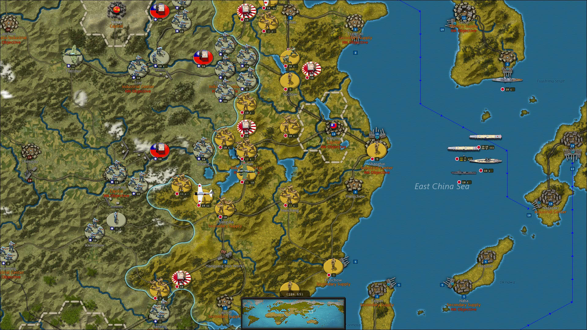 Screenshot for Strategic Command WWII: World at War