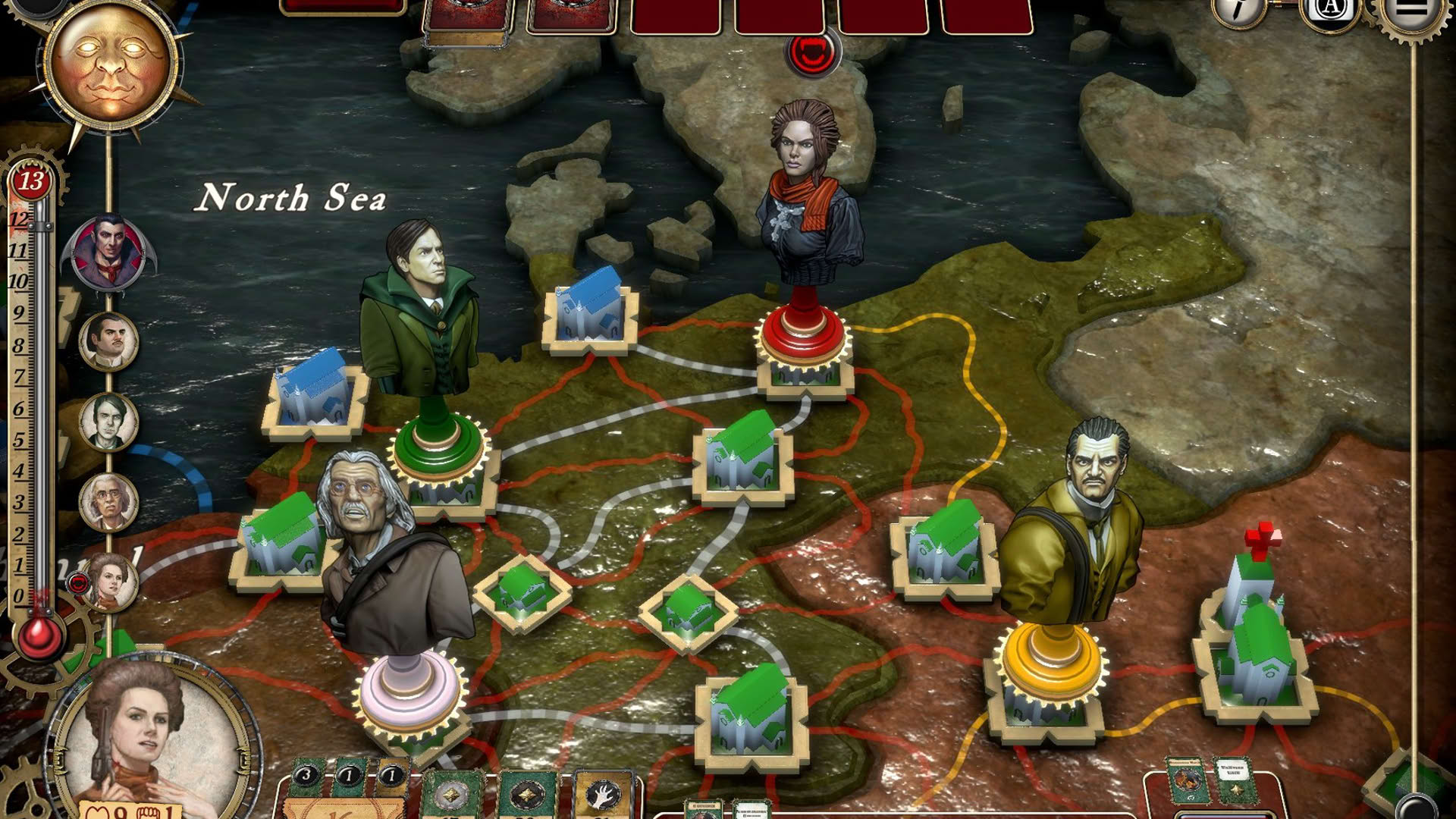 Screenshot for Fury of Dracula: Digital Edition
