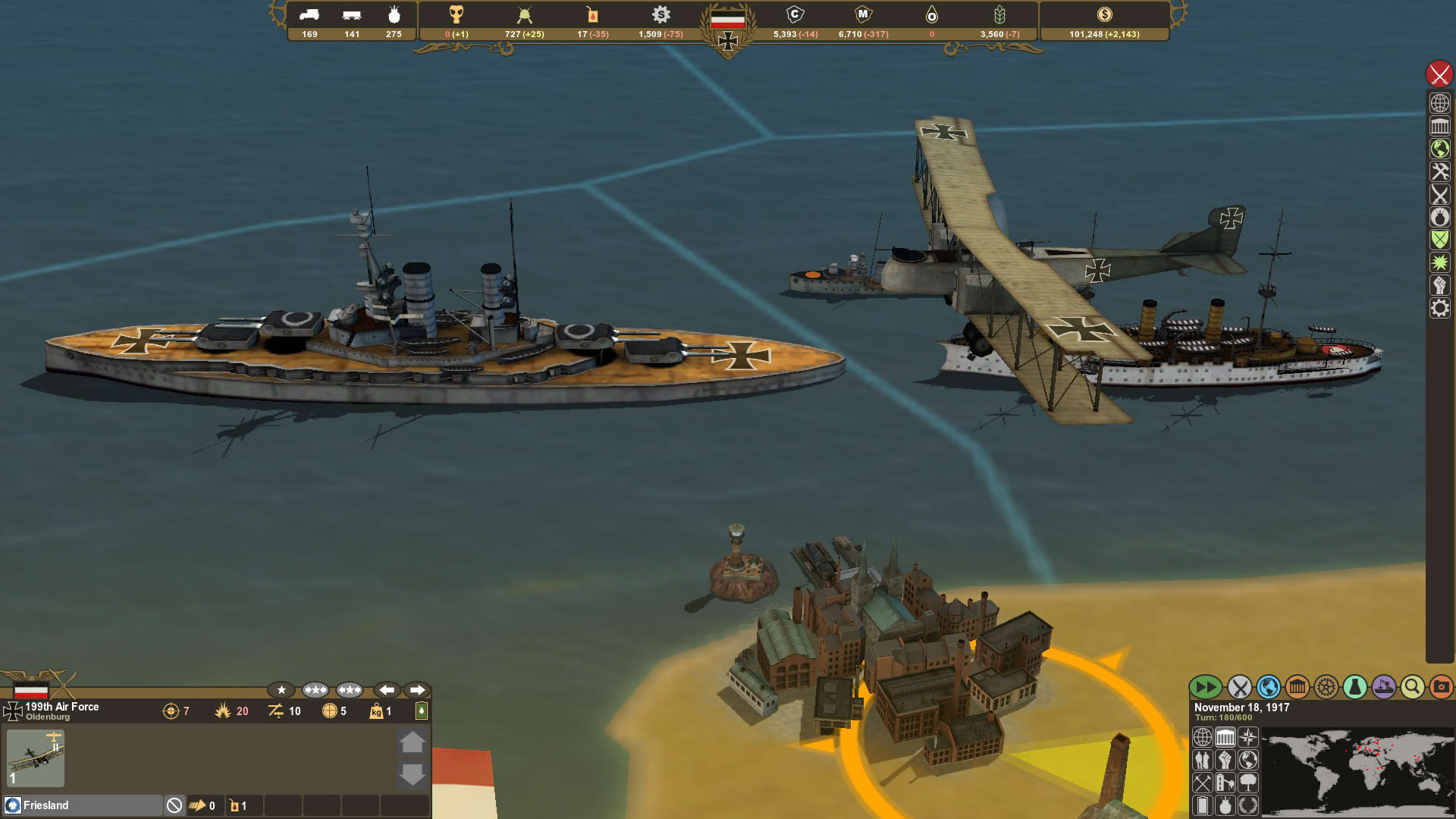 Screenshot for Making History: The First World War