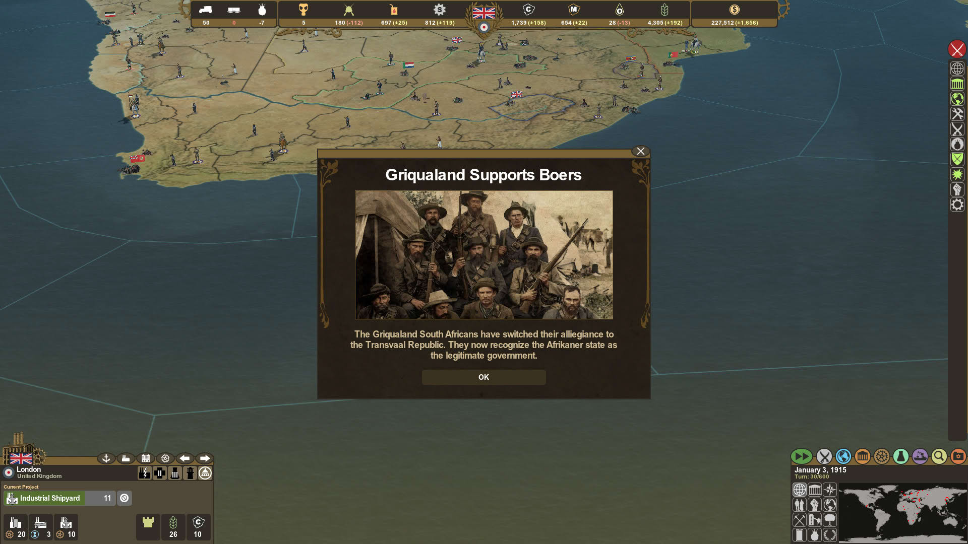 Screenshot for Making History: The First World War
