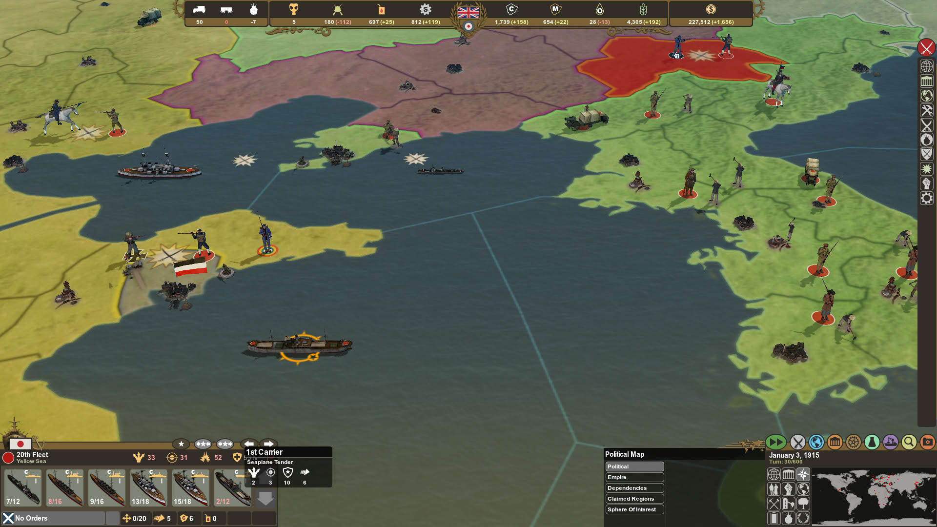 Screenshot for Making History: The First World War
