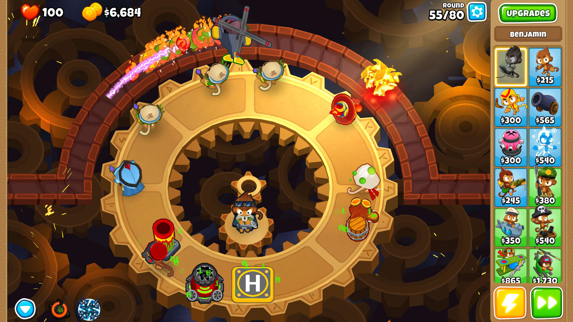 Screenshot for Bloons TD 6