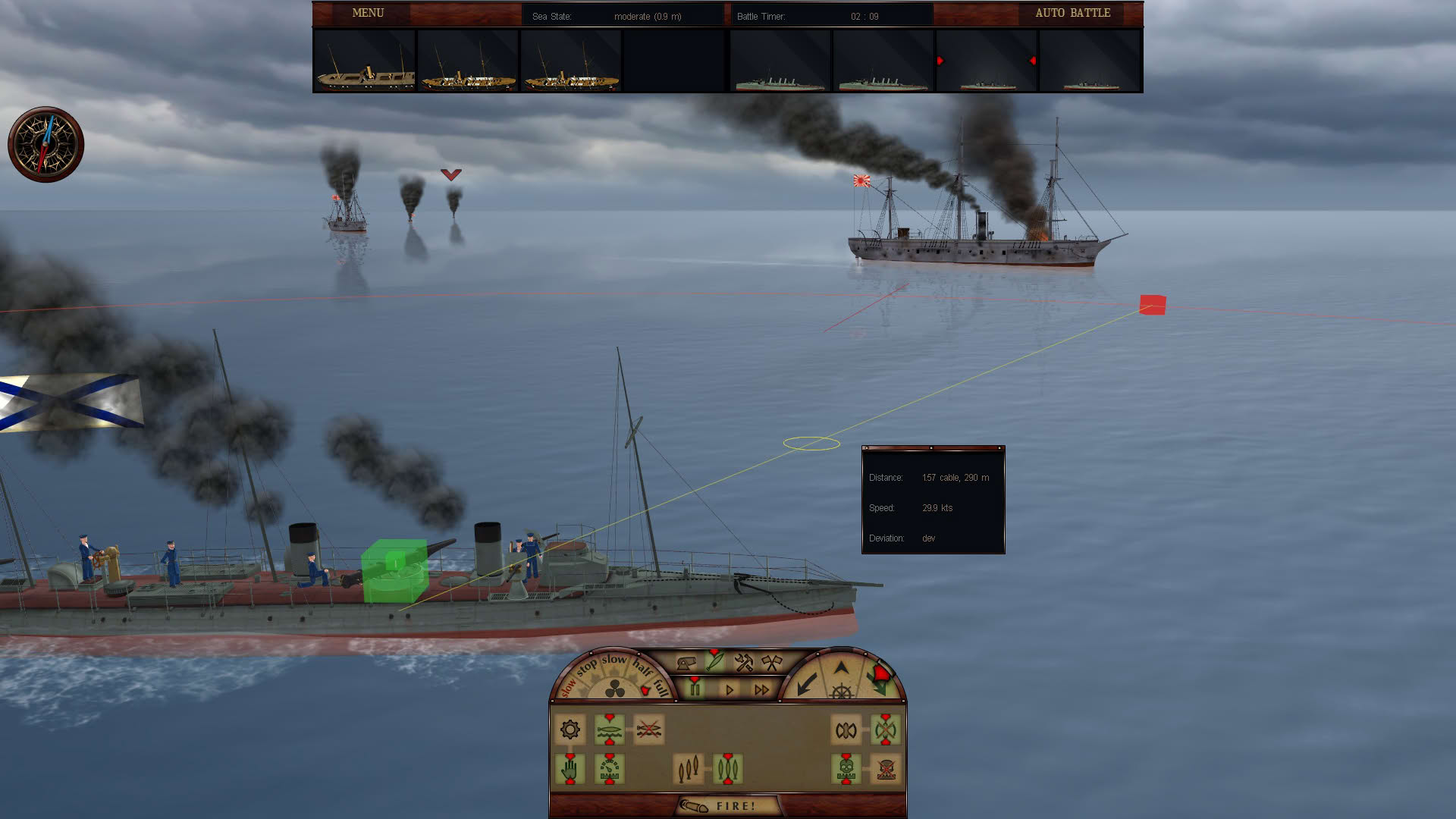 Screenshot for Clad in Iron: Sakhalin 1904