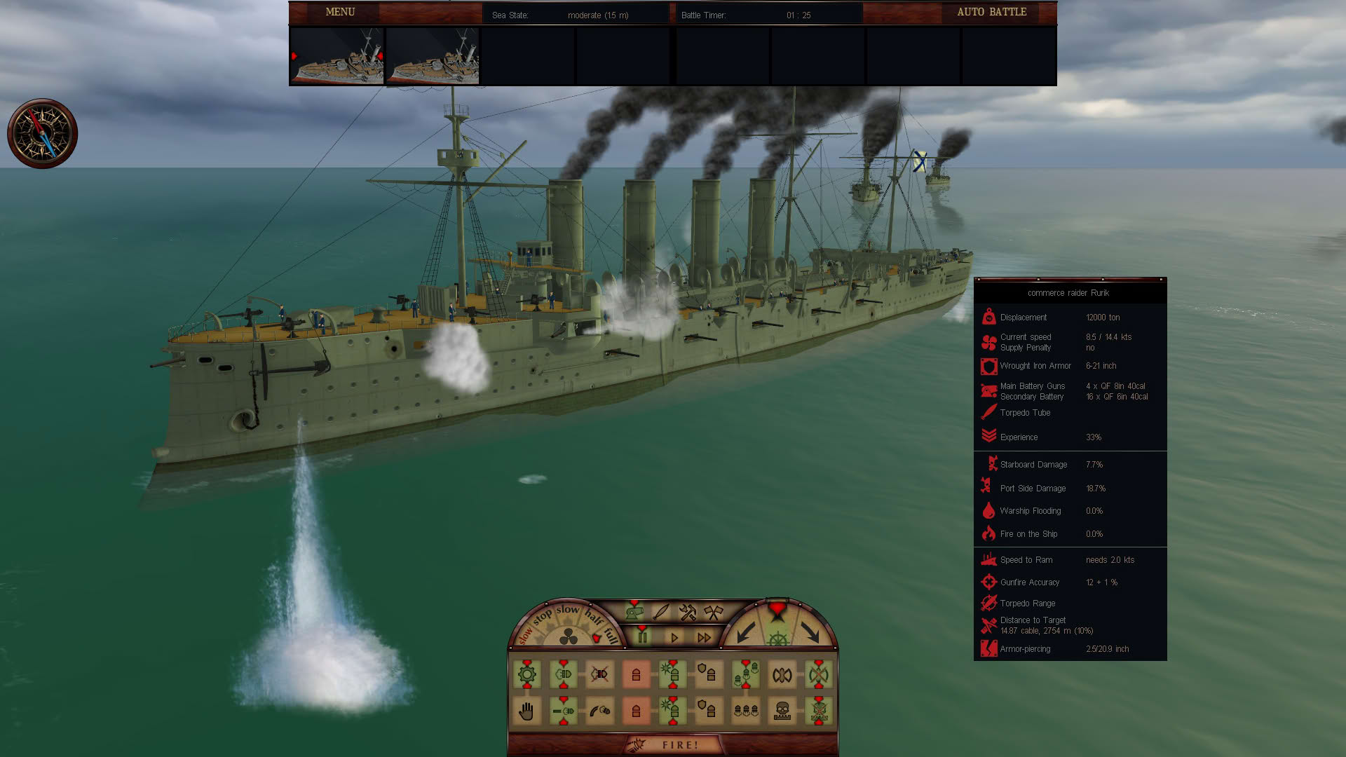 Screenshot for Clad in Iron: Sakhalin 1904