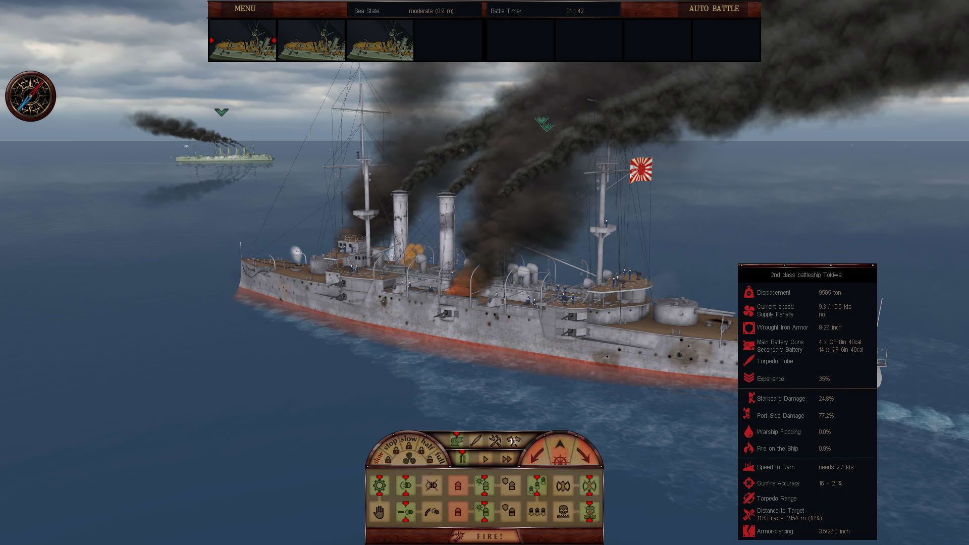 Screenshot for Clad in Iron: Sakhalin 1904