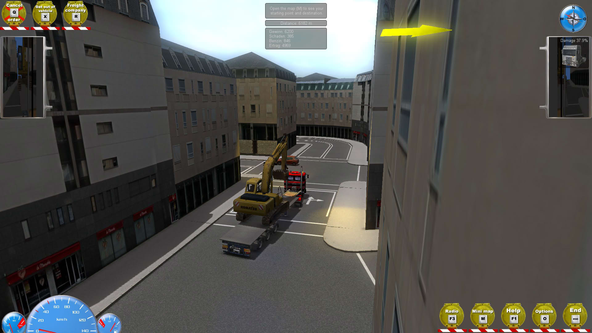 Screenshot for Heavyweight Transport Simulator 3