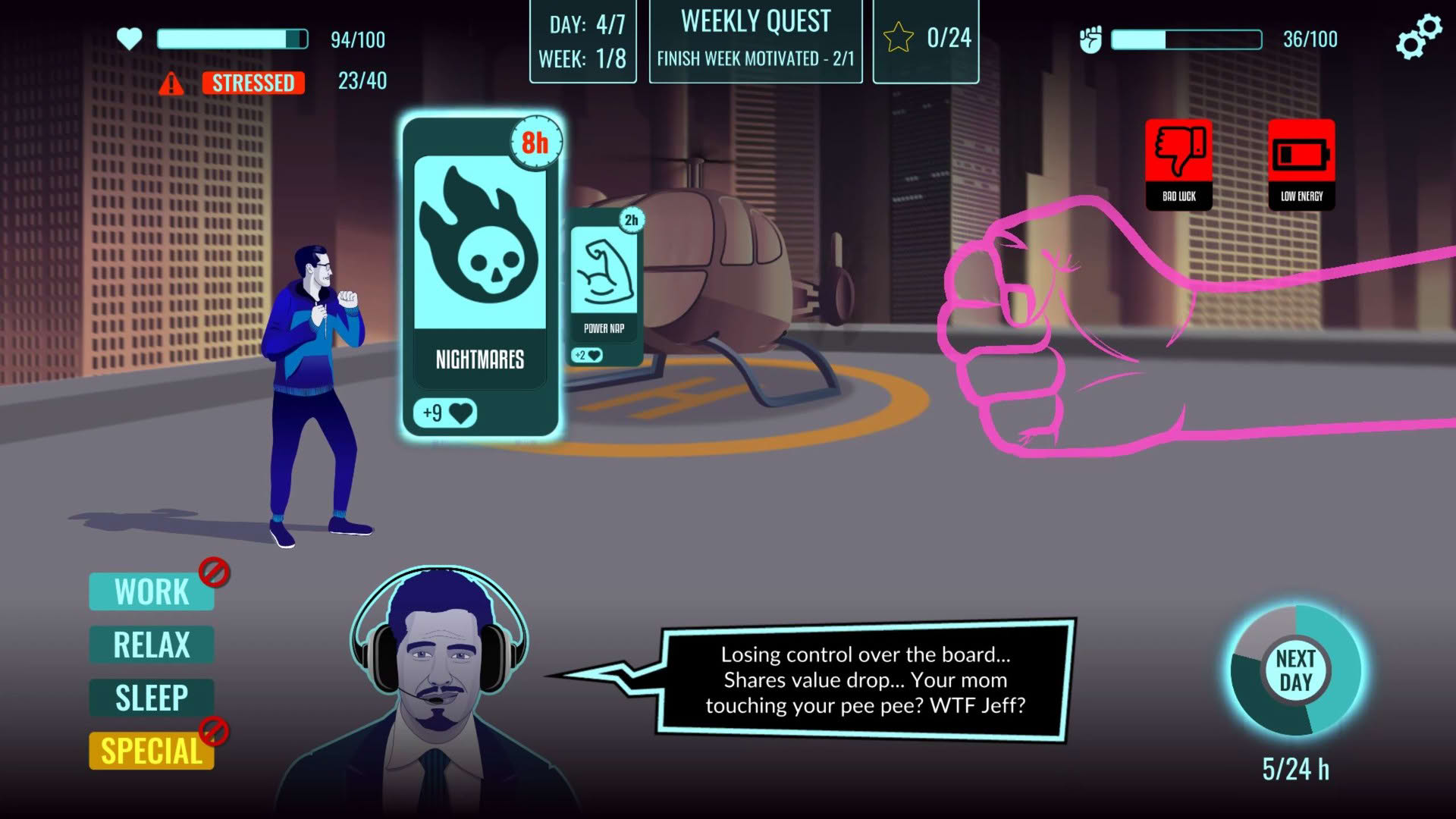 Screenshot for Invisible Fist