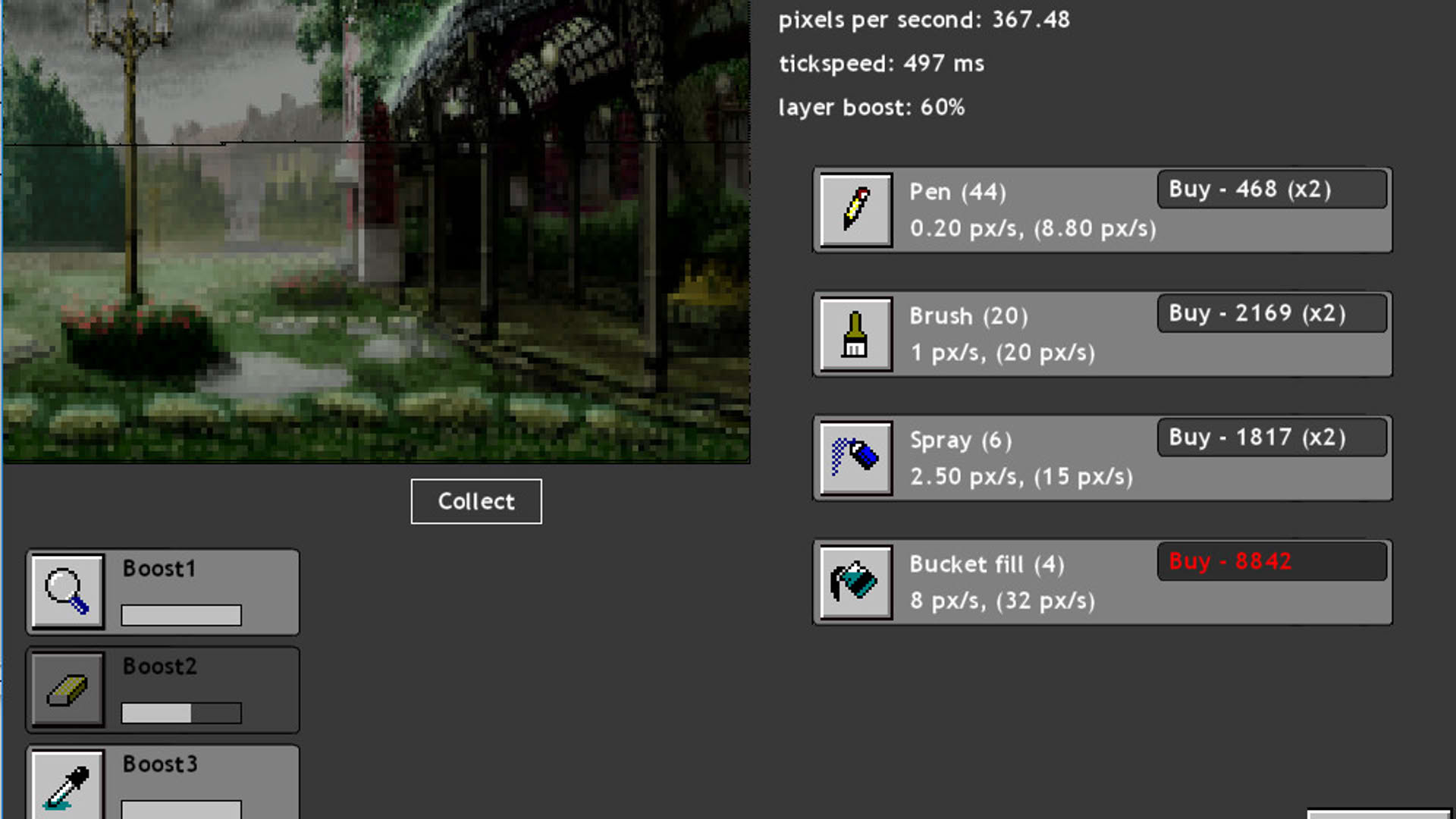 Screenshot for Artist Idle