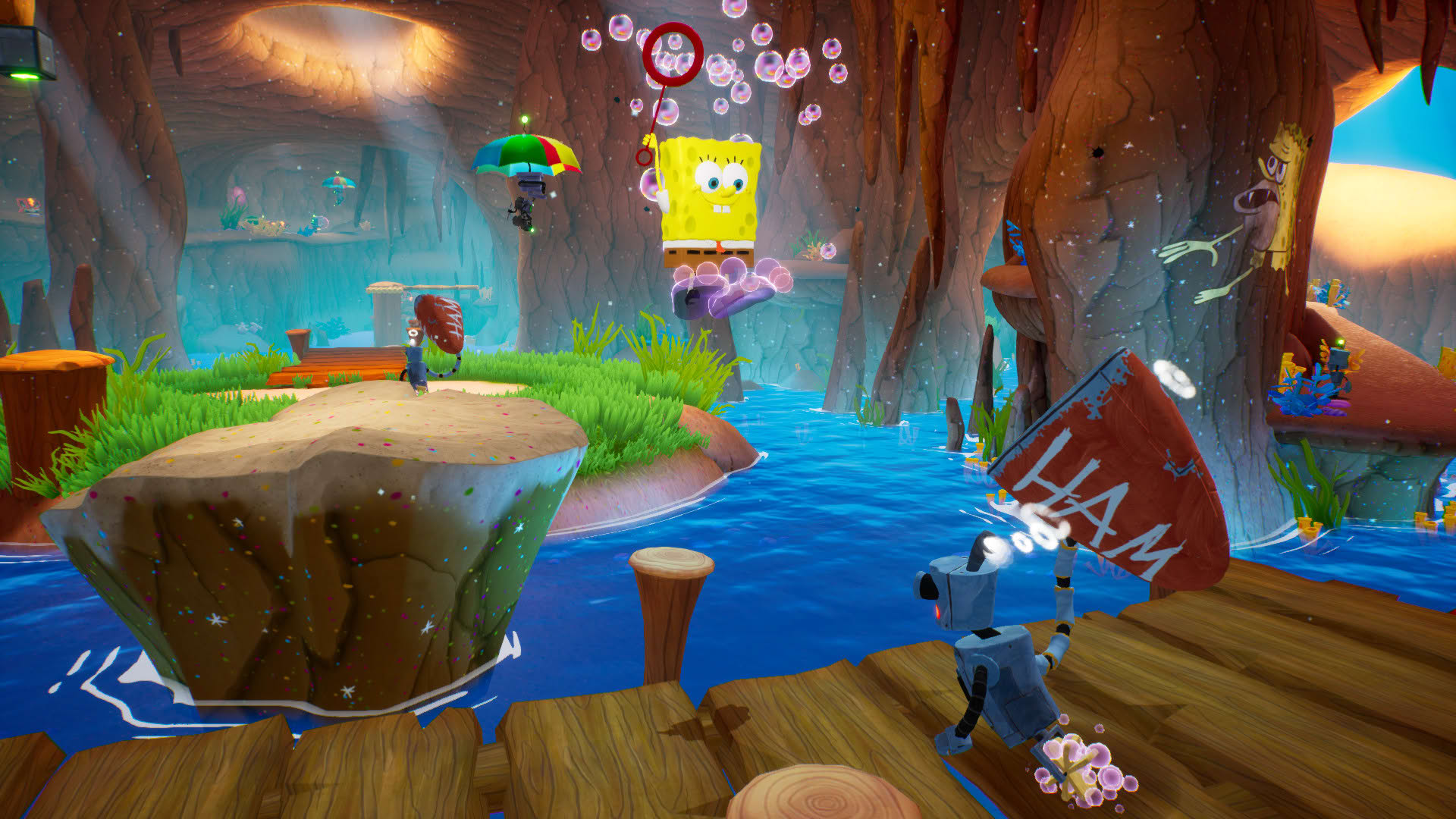 Screenshot for SpongeBob SquarePants: Battle for Bikini Bottom - Rehydrated