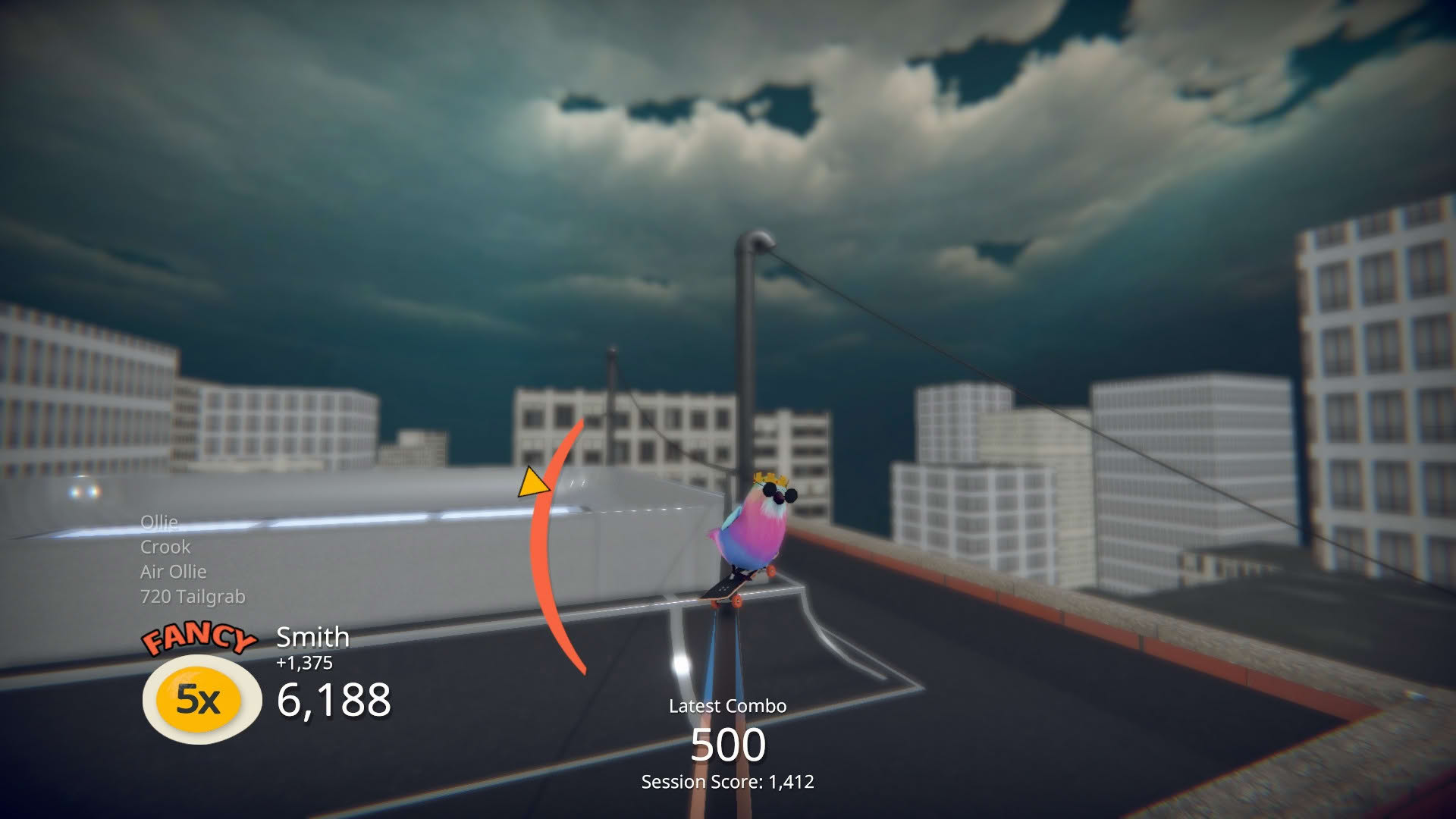 Screenshot for Skatebird