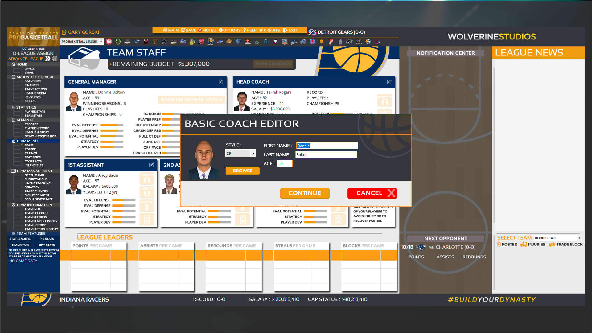 Screenshot for Draft Day Sports: Pro Basketball 2019
