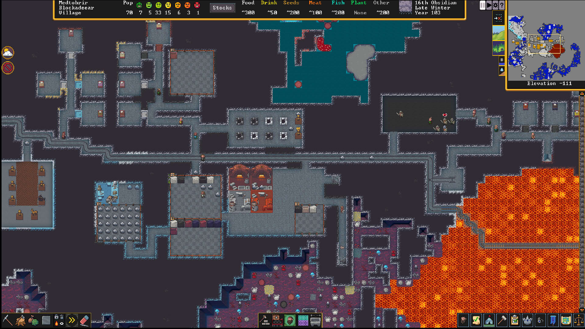 Screenshot for Dwarf Fortress