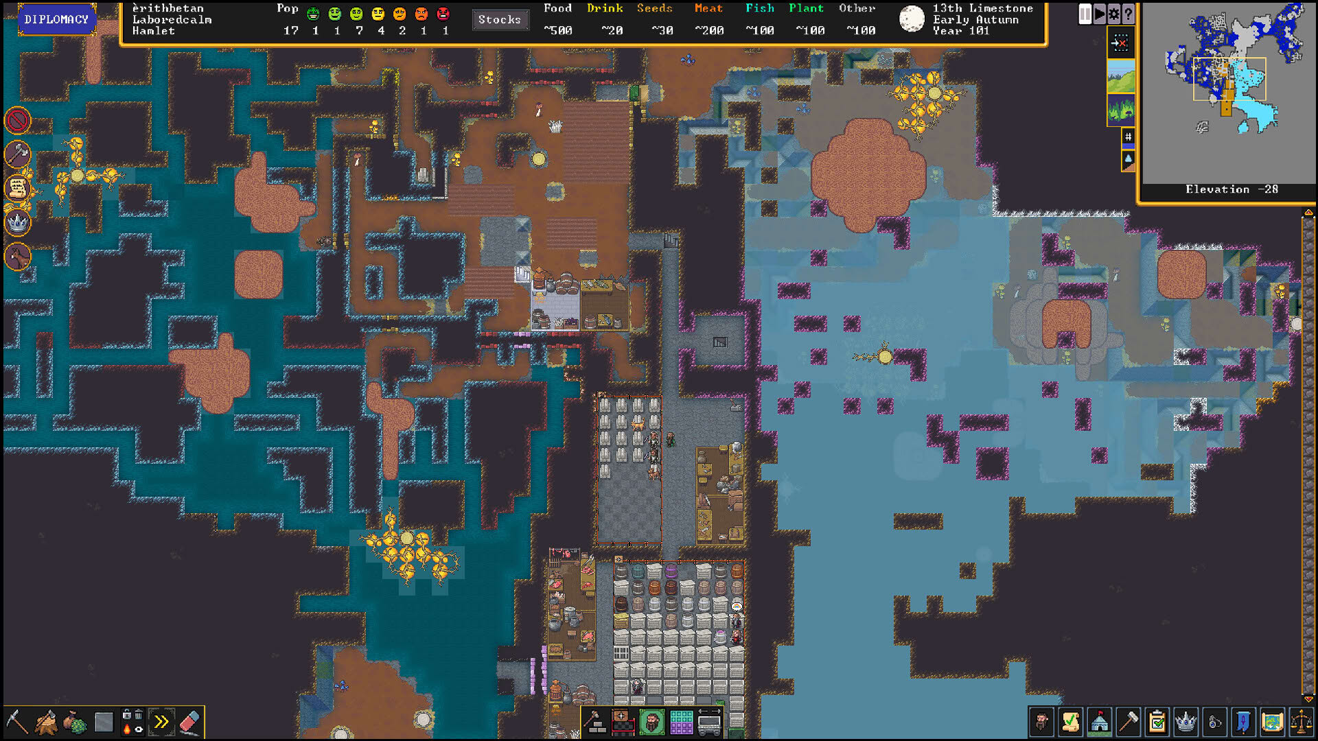 Screenshot for Dwarf Fortress