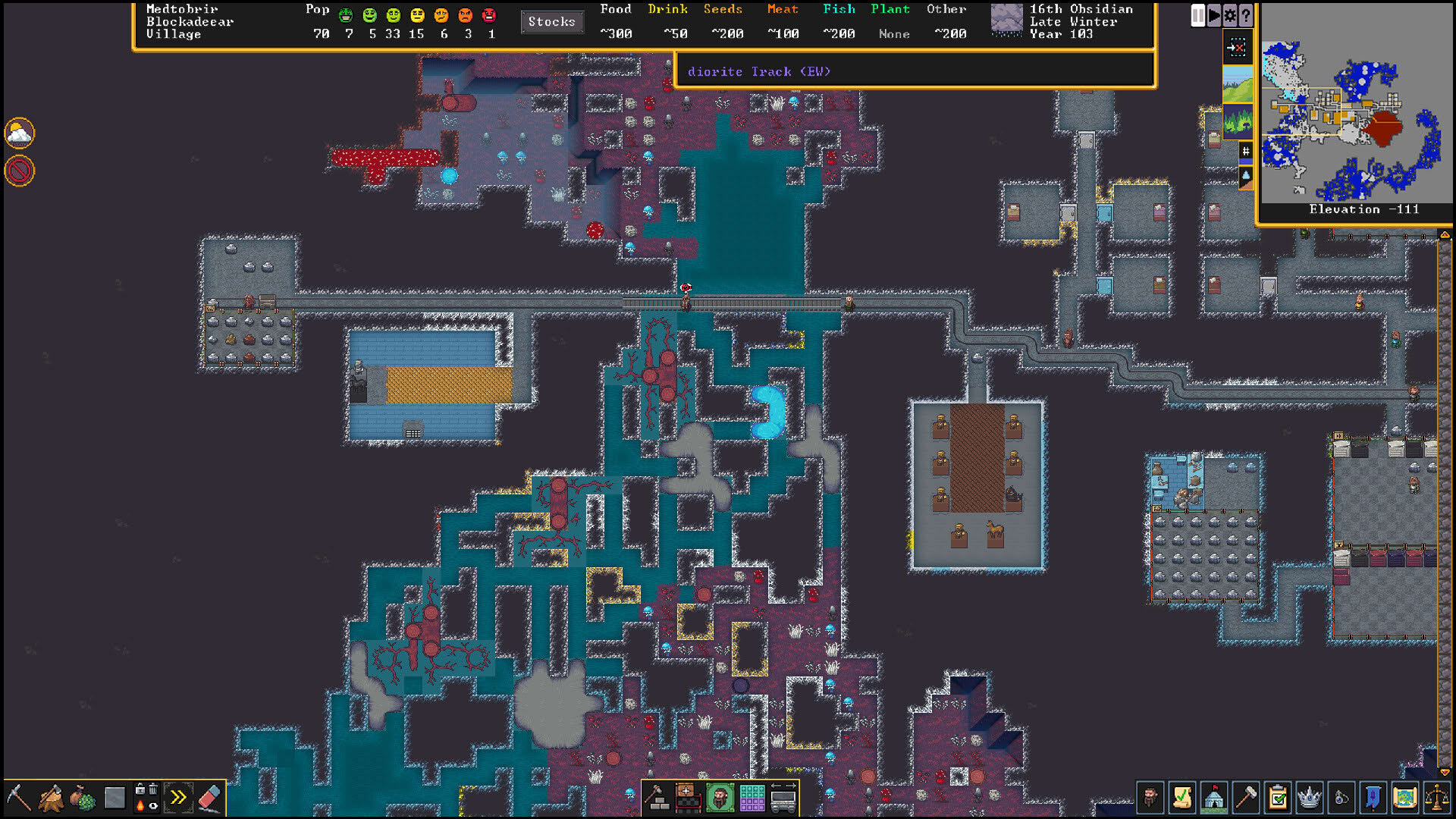 Screenshot for Dwarf Fortress