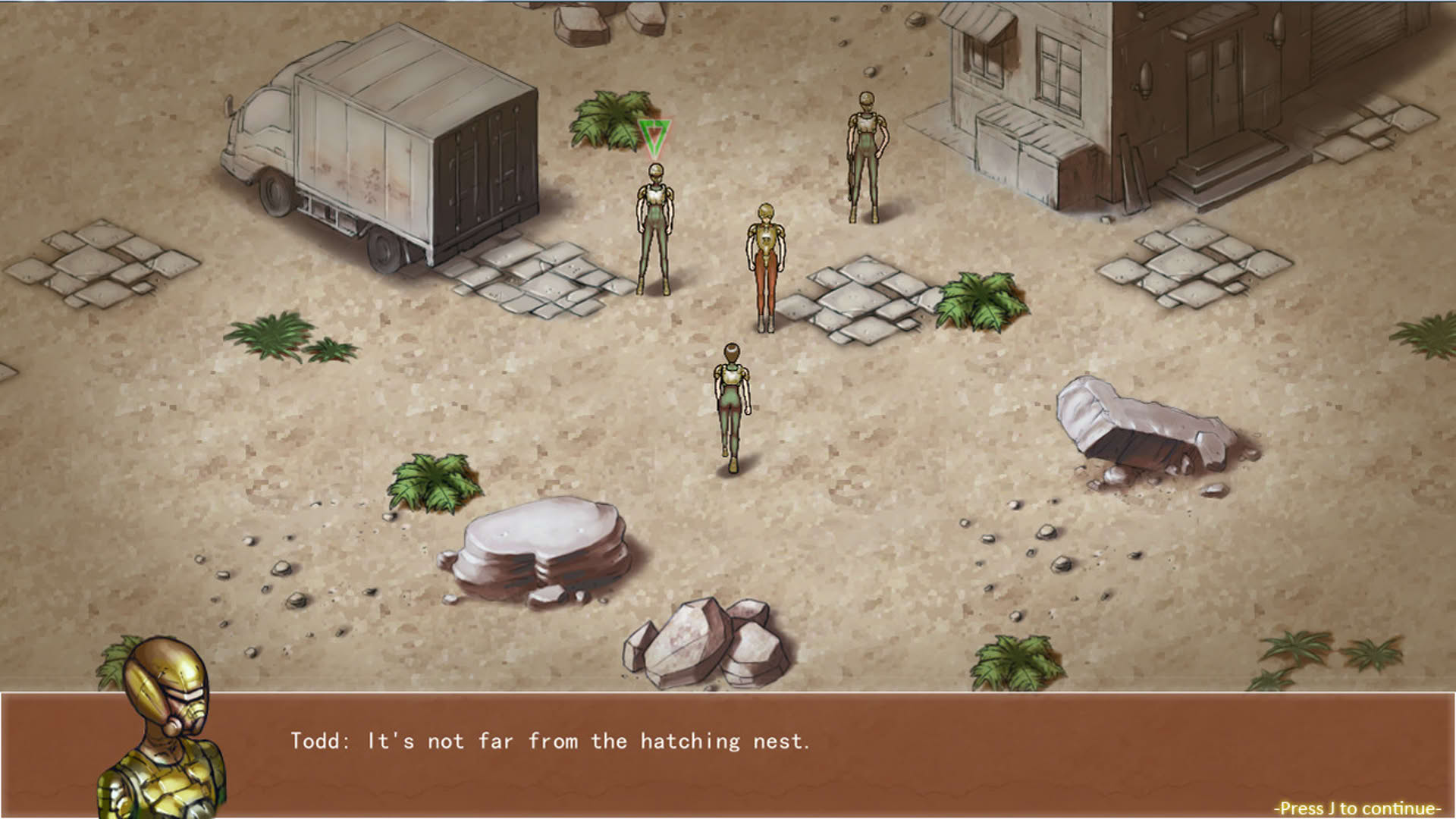 Screenshot for The Choice of Sand