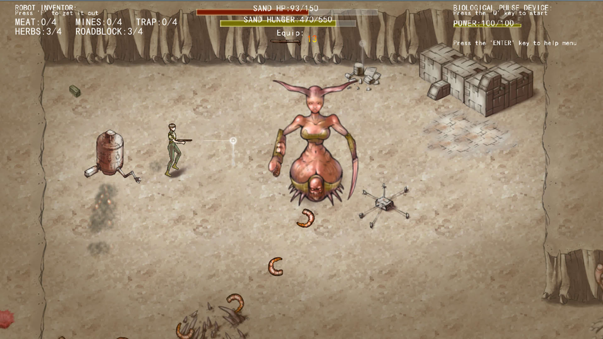 Screenshot for The Choice of Sand