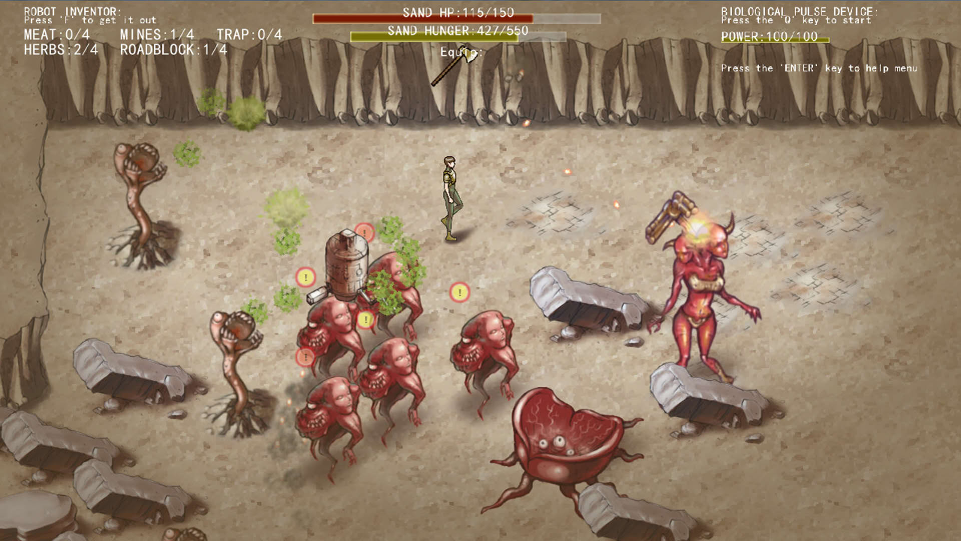 Screenshot for The Choice of Sand