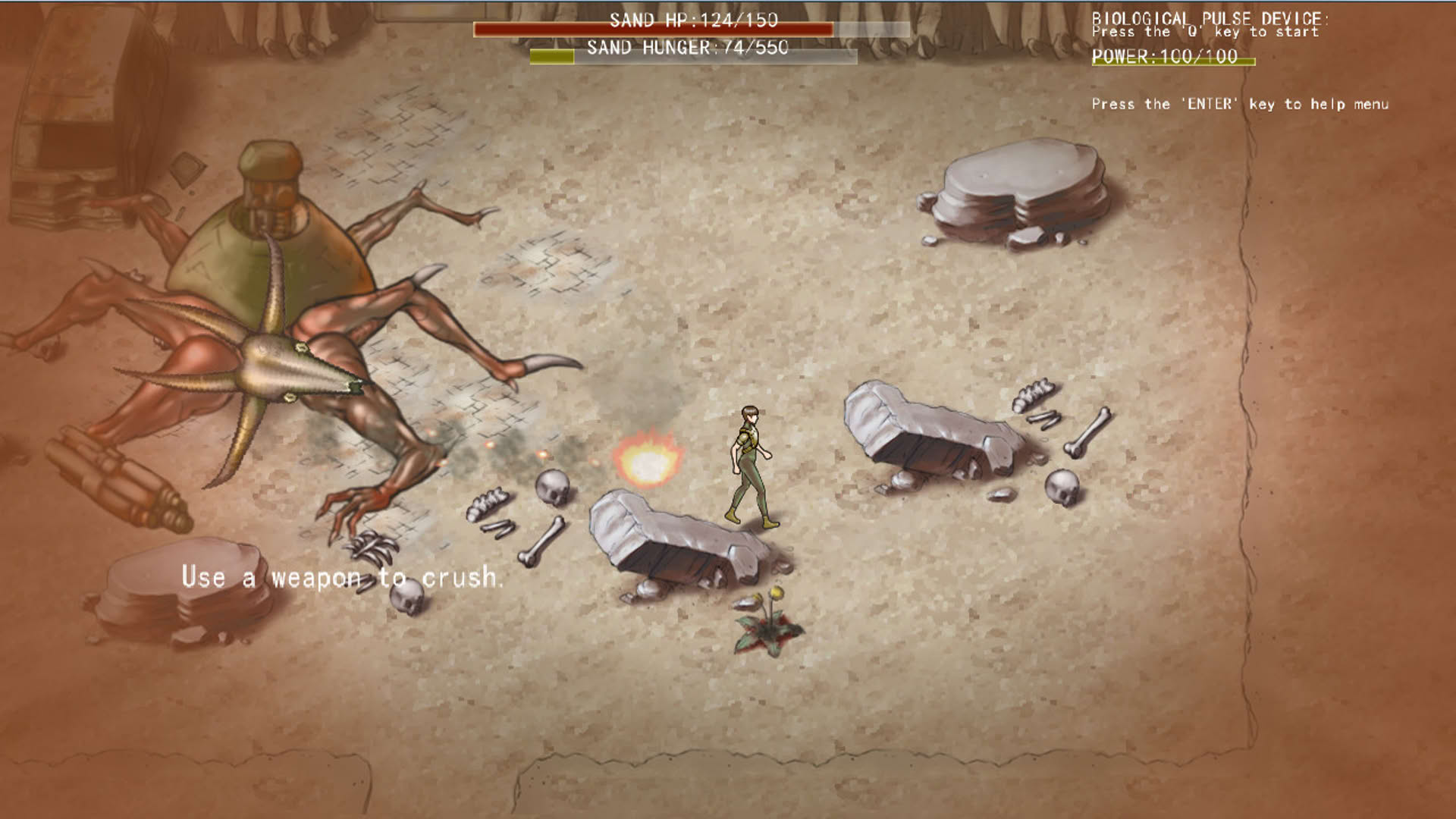 Screenshot for The Choice of Sand