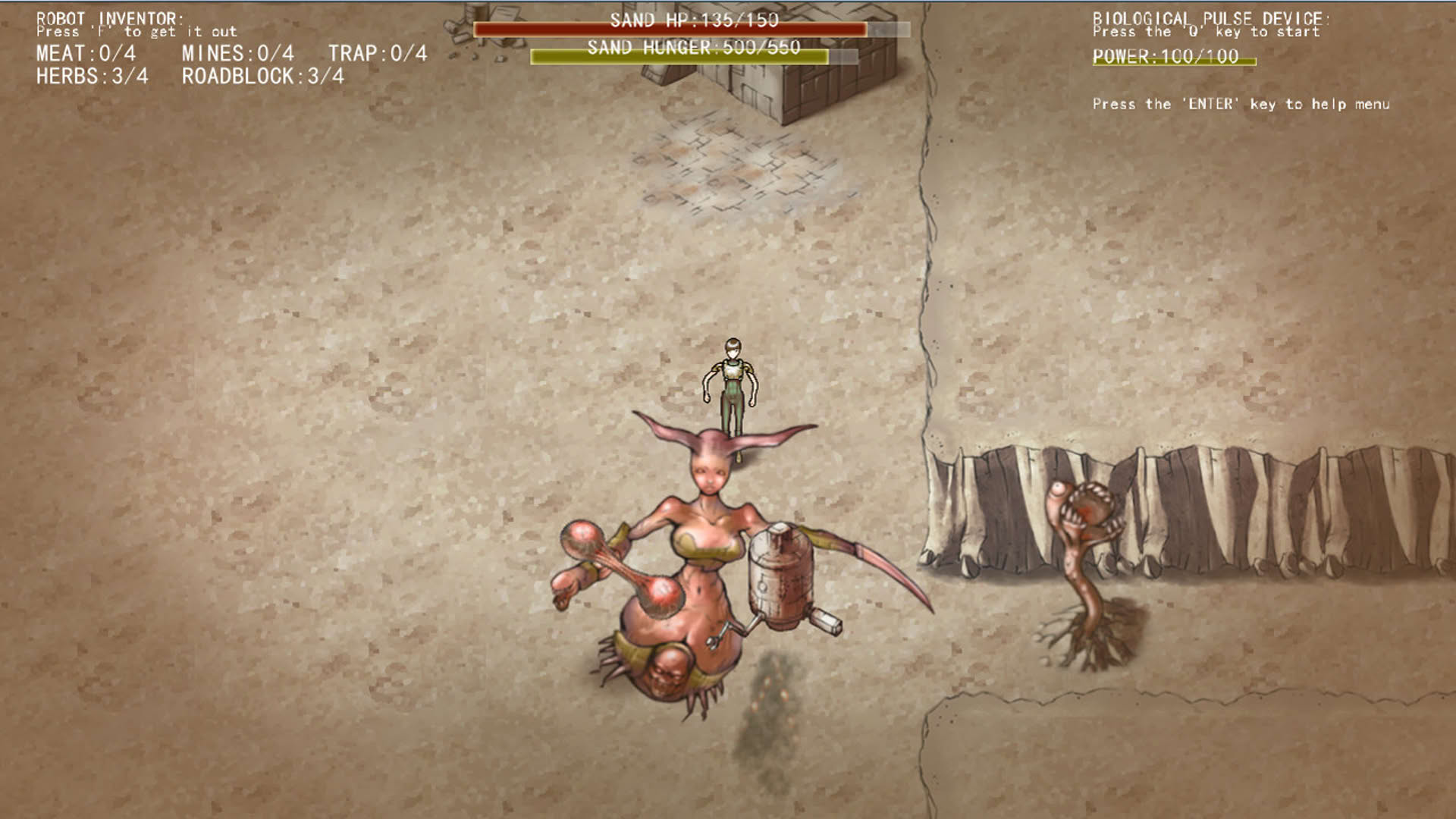 Screenshot for The Choice of Sand