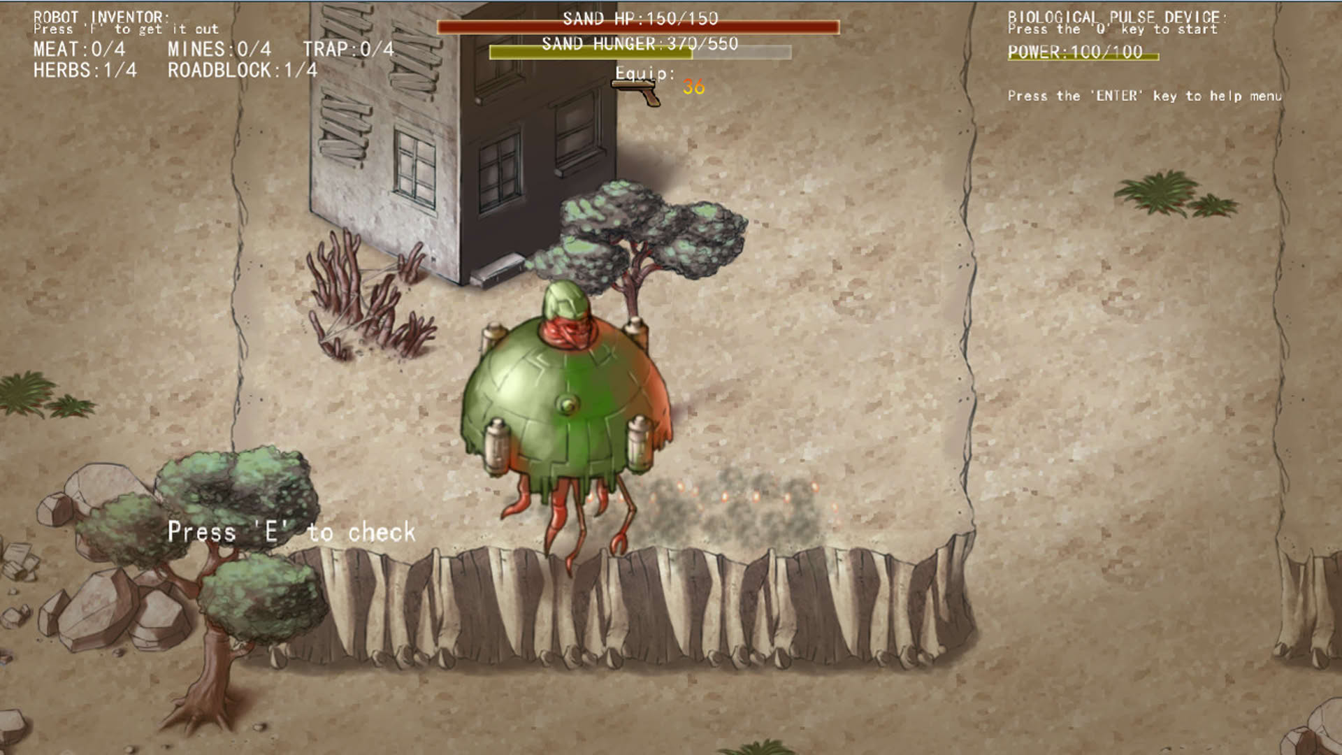 Screenshot for The Choice of Sand