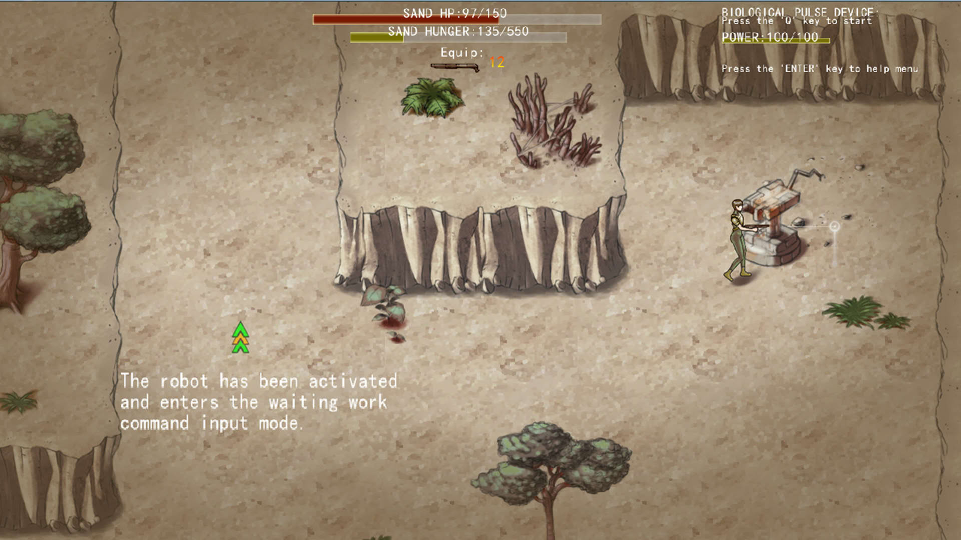 Screenshot for The Choice of Sand