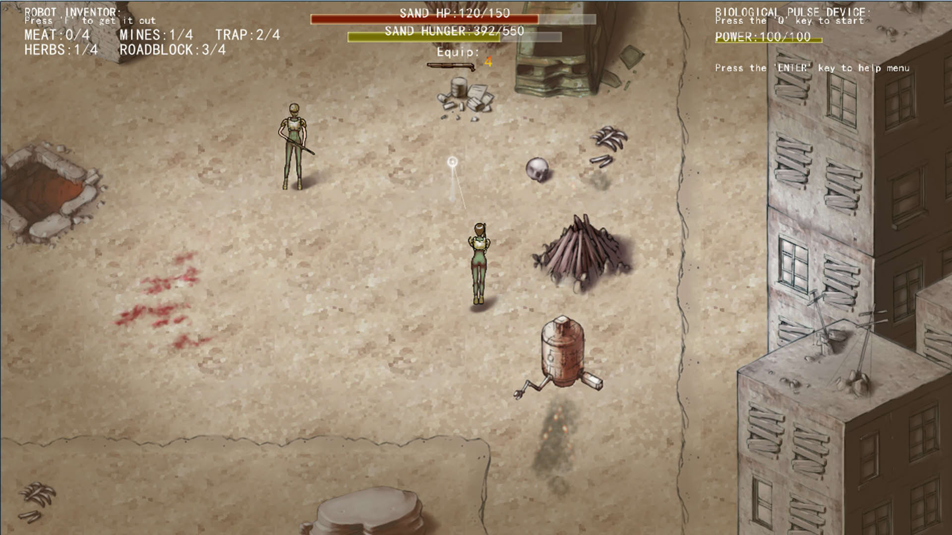 Screenshot for The Choice of Sand