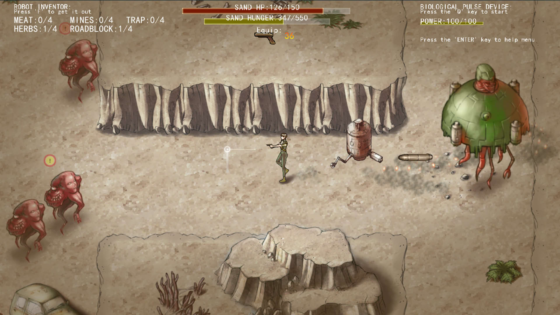 Screenshot for The Choice of Sand