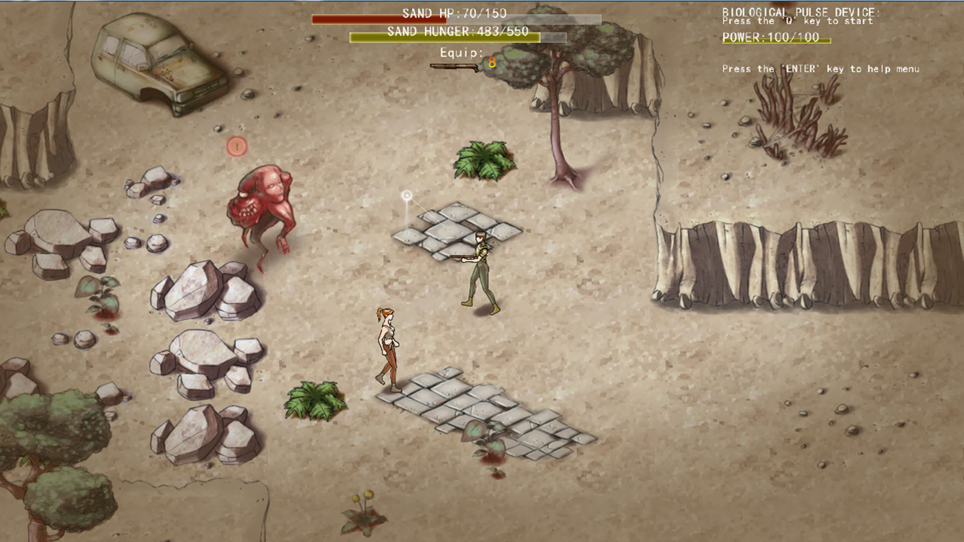 Screenshot for The Choice of Sand