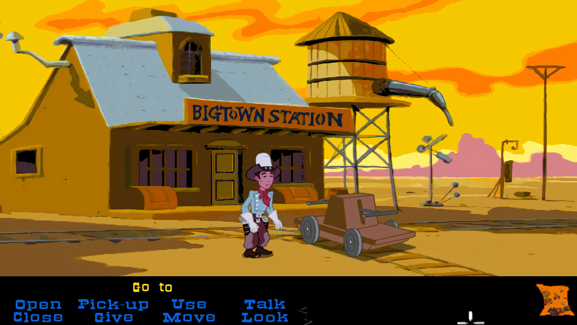 Screenshot for Fenimore Fillmore: 3 Skulls of the Toltecs