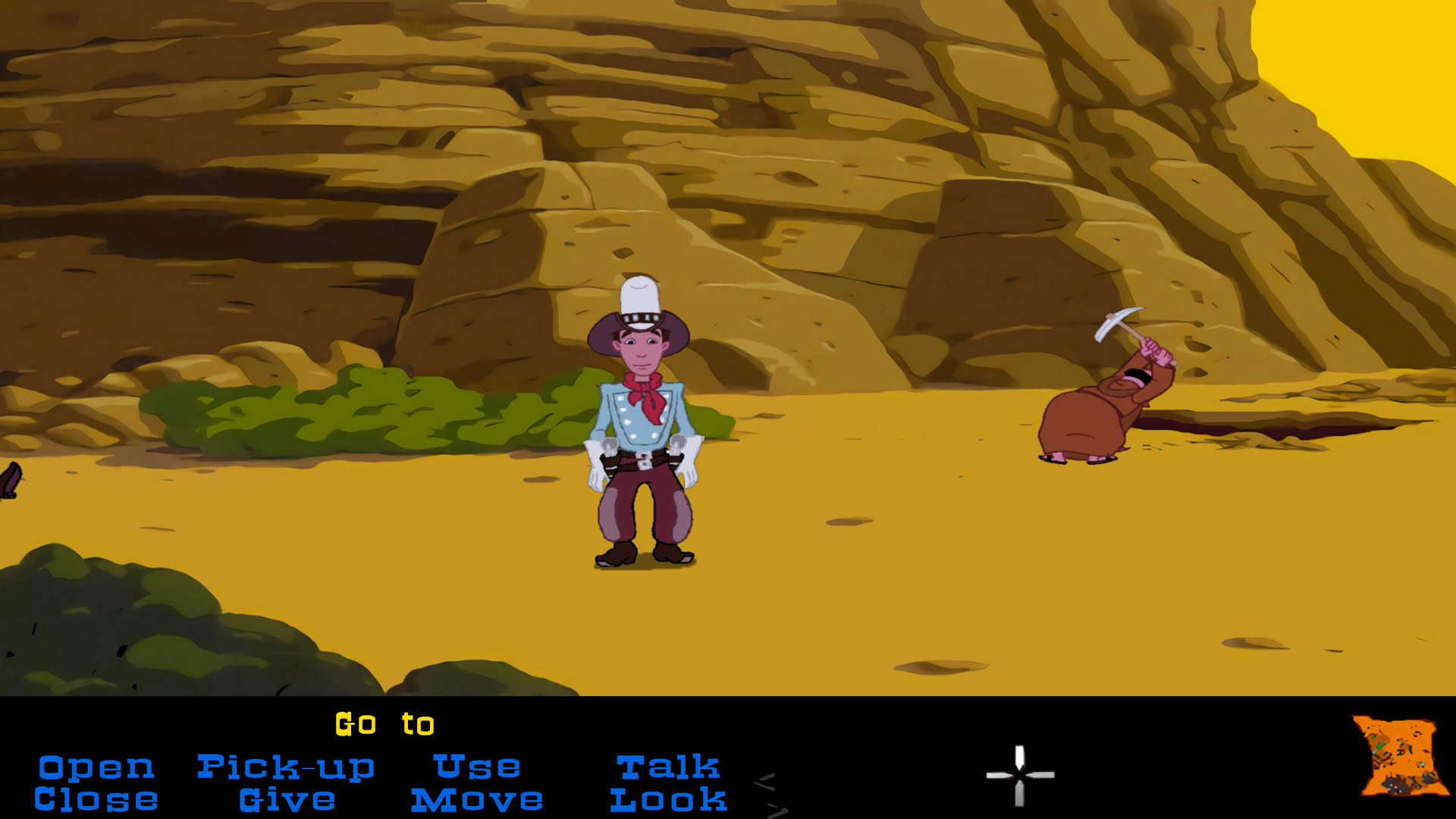 Screenshot for Fenimore Fillmore: 3 Skulls of the Toltecs