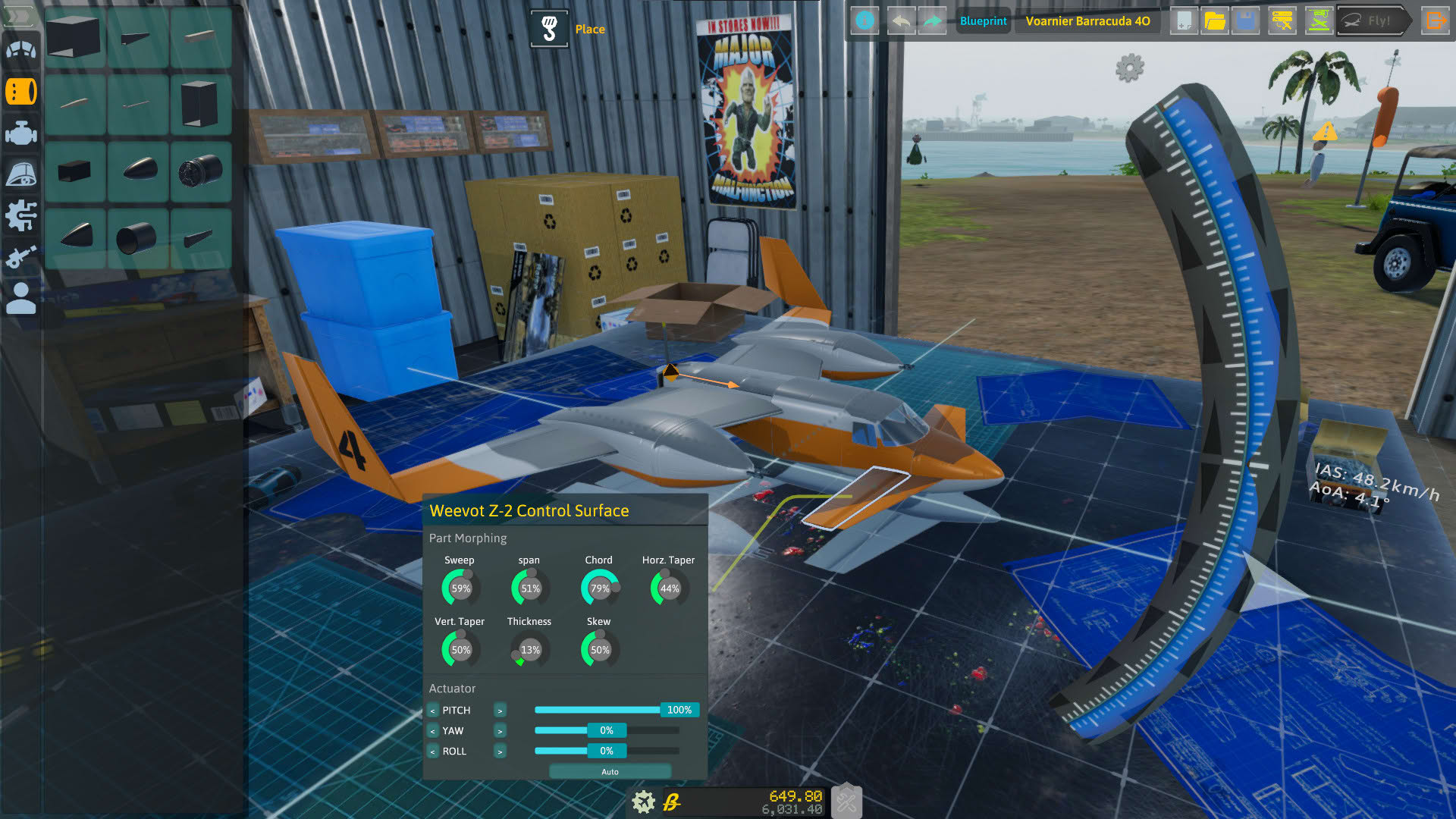 Screenshot for Balsa Model Flight Simulator