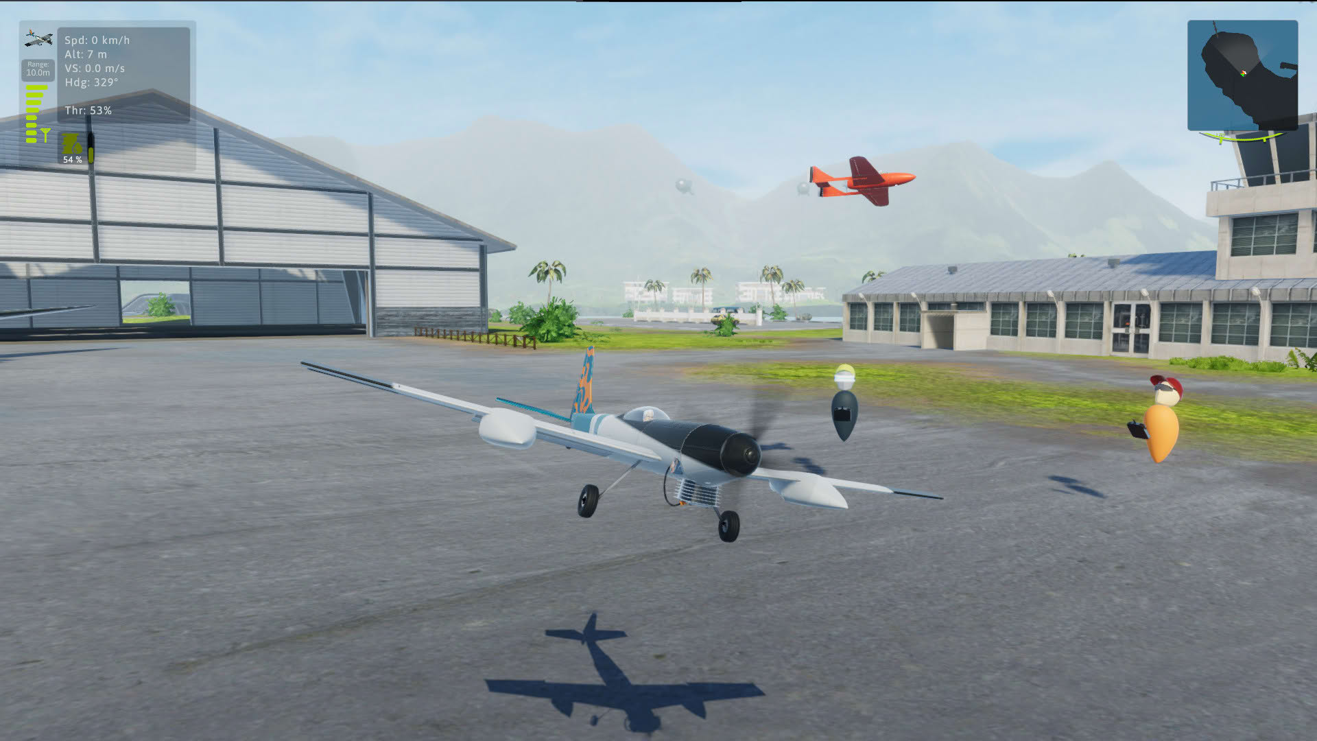 Screenshot for Balsa Model Flight Simulator
