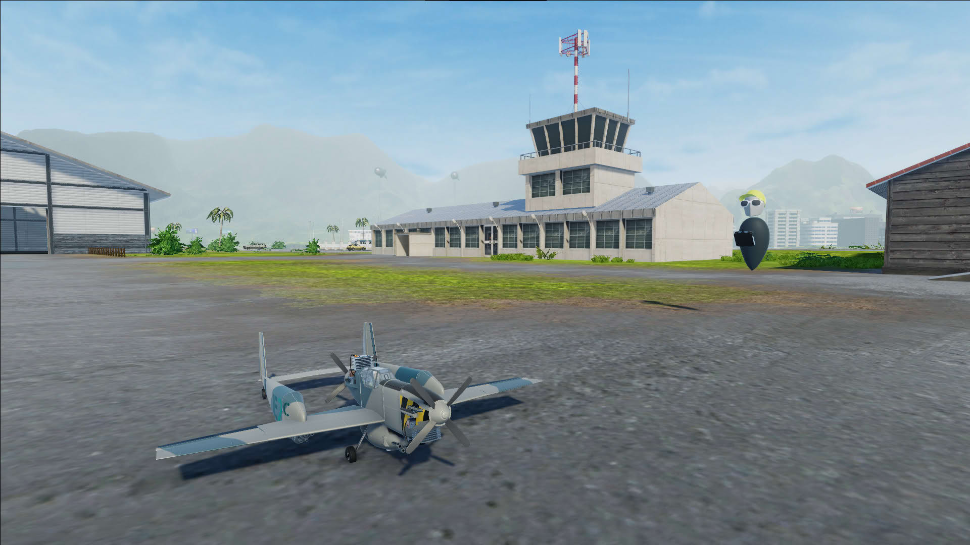Screenshot for Balsa Model Flight Simulator