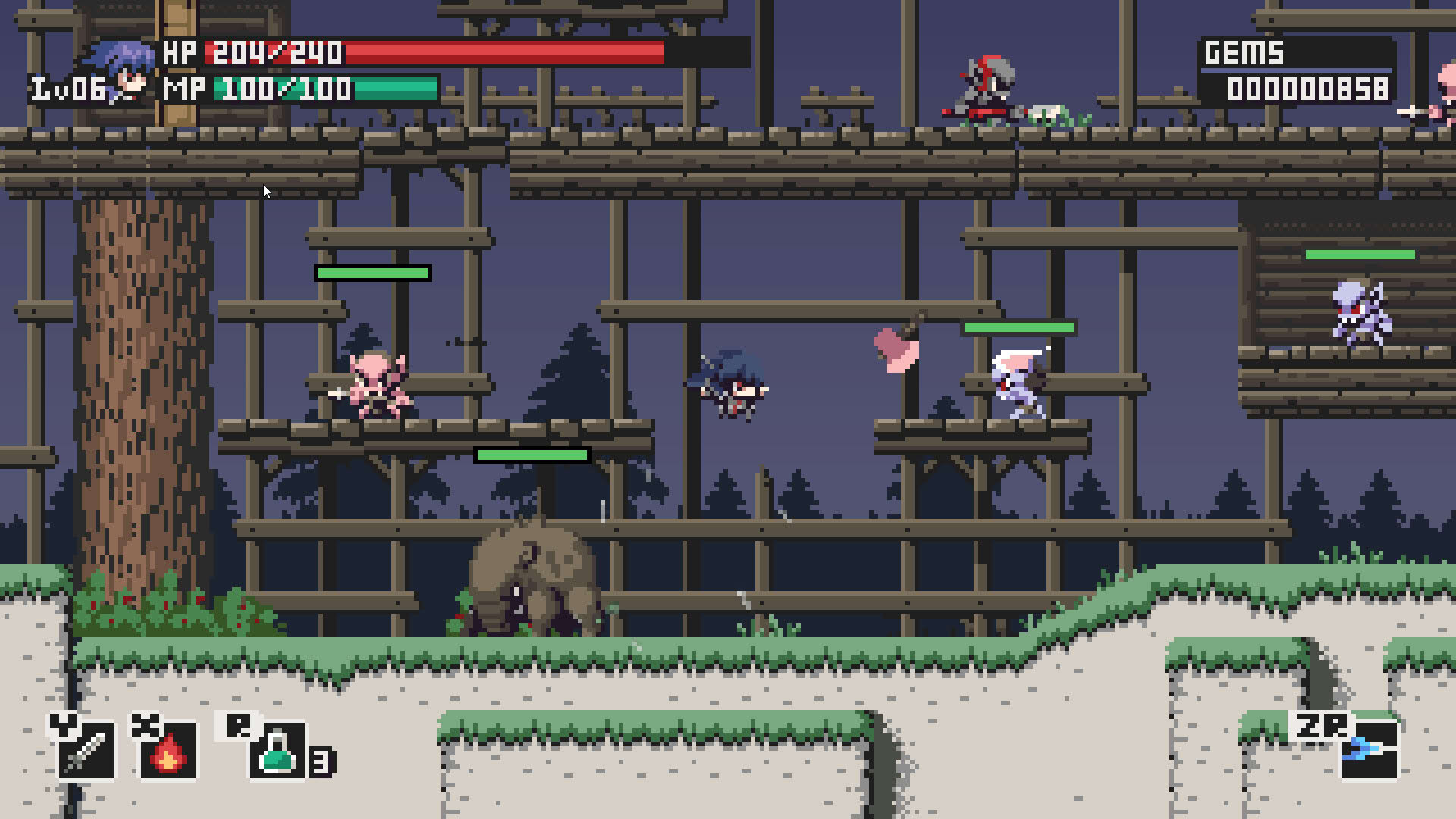 Screenshot for Steel Sword Story
