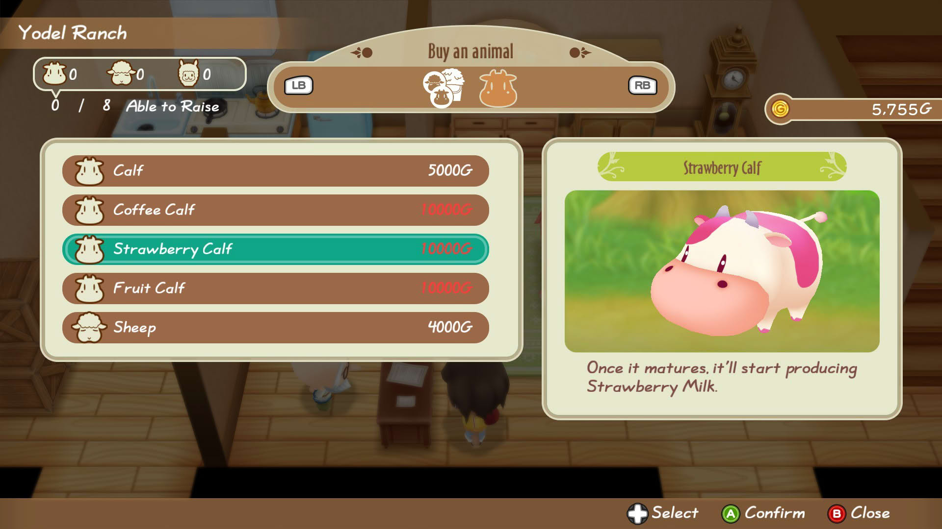 Screenshot for Story of Seasons: Friends of Mineral Town