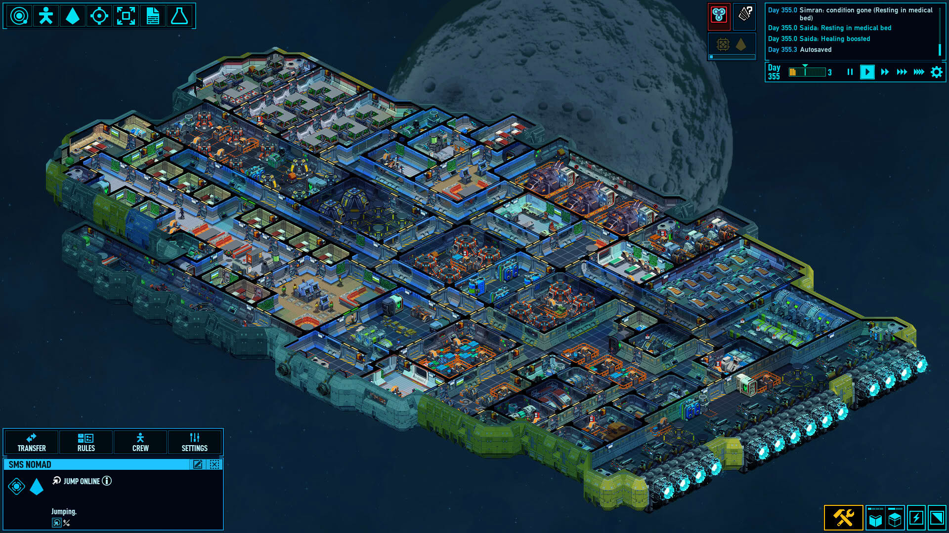 Screenshot for Space Haven