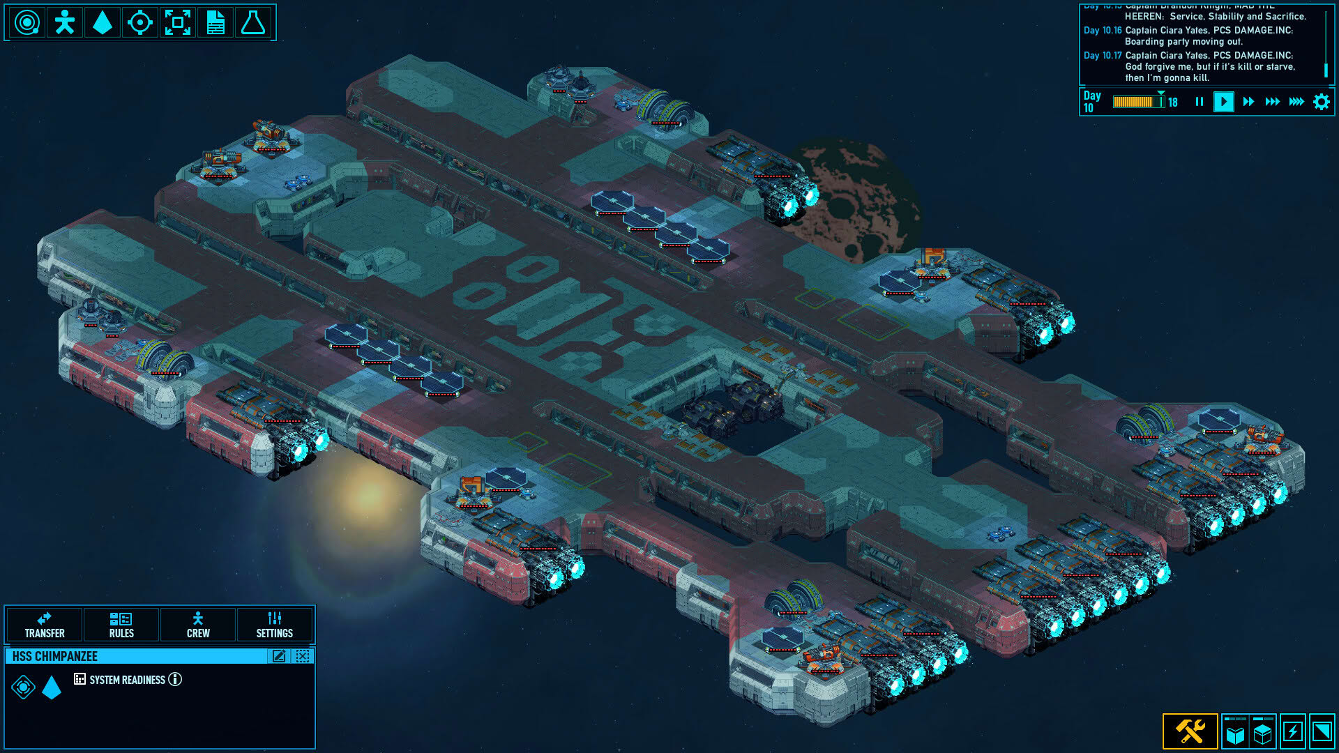 Screenshot for Space Haven