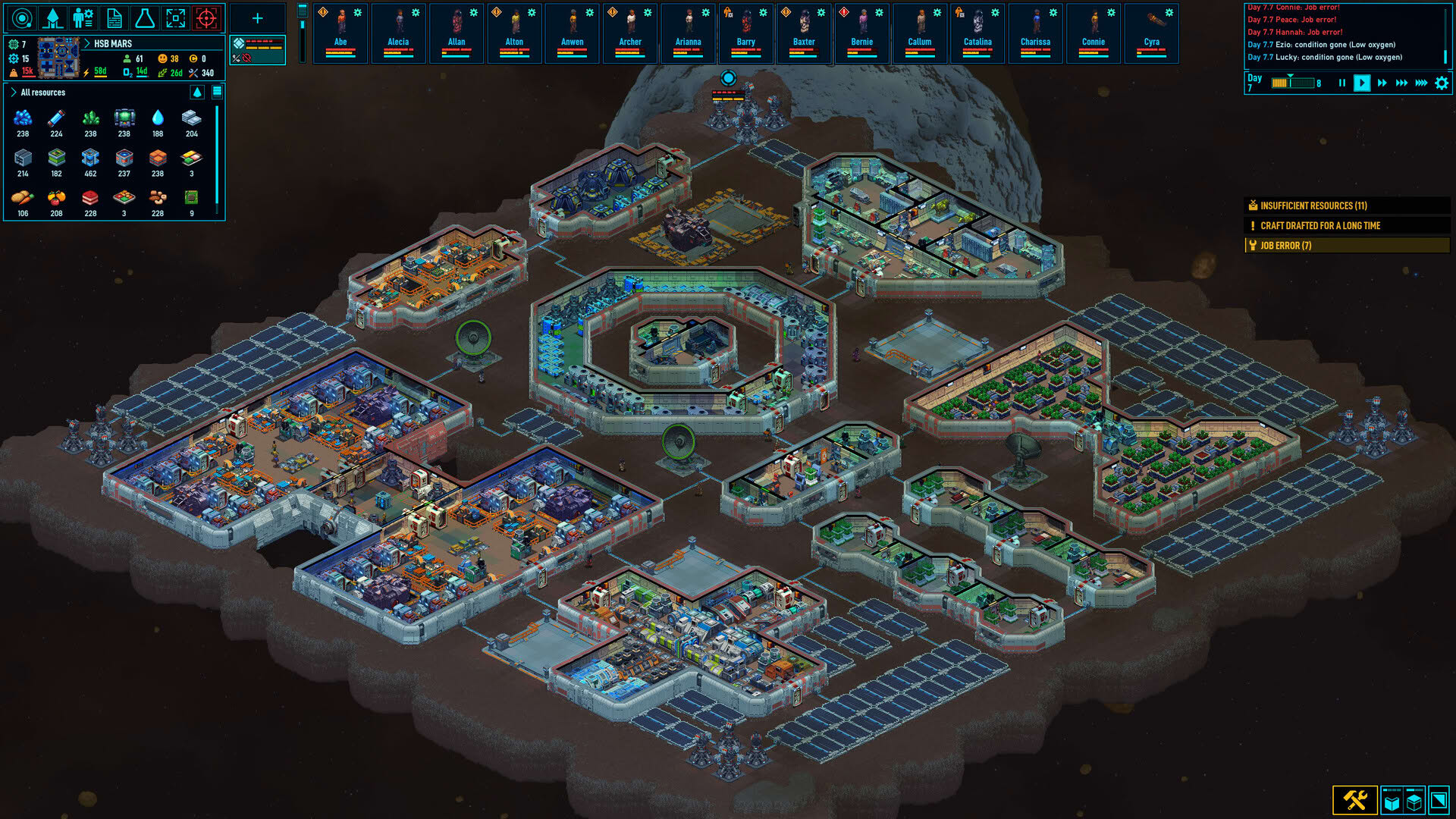 Screenshot for Space Haven