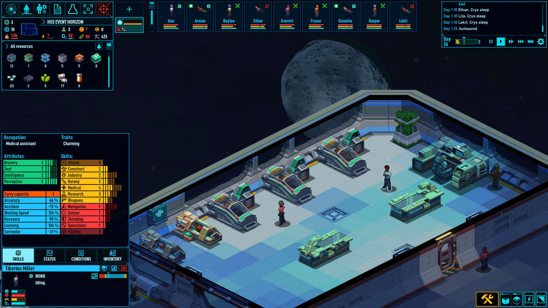 Screenshot for Space Haven