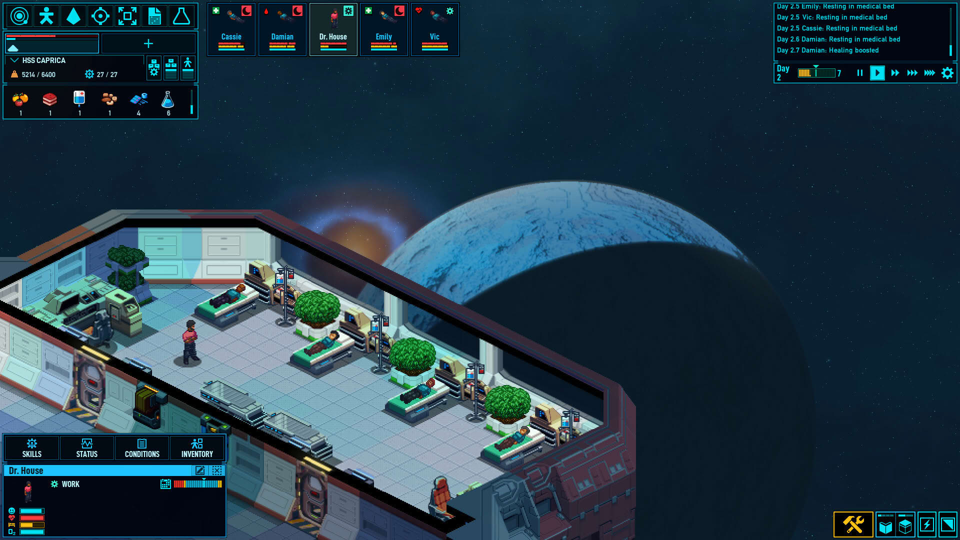 Screenshot for Space Haven