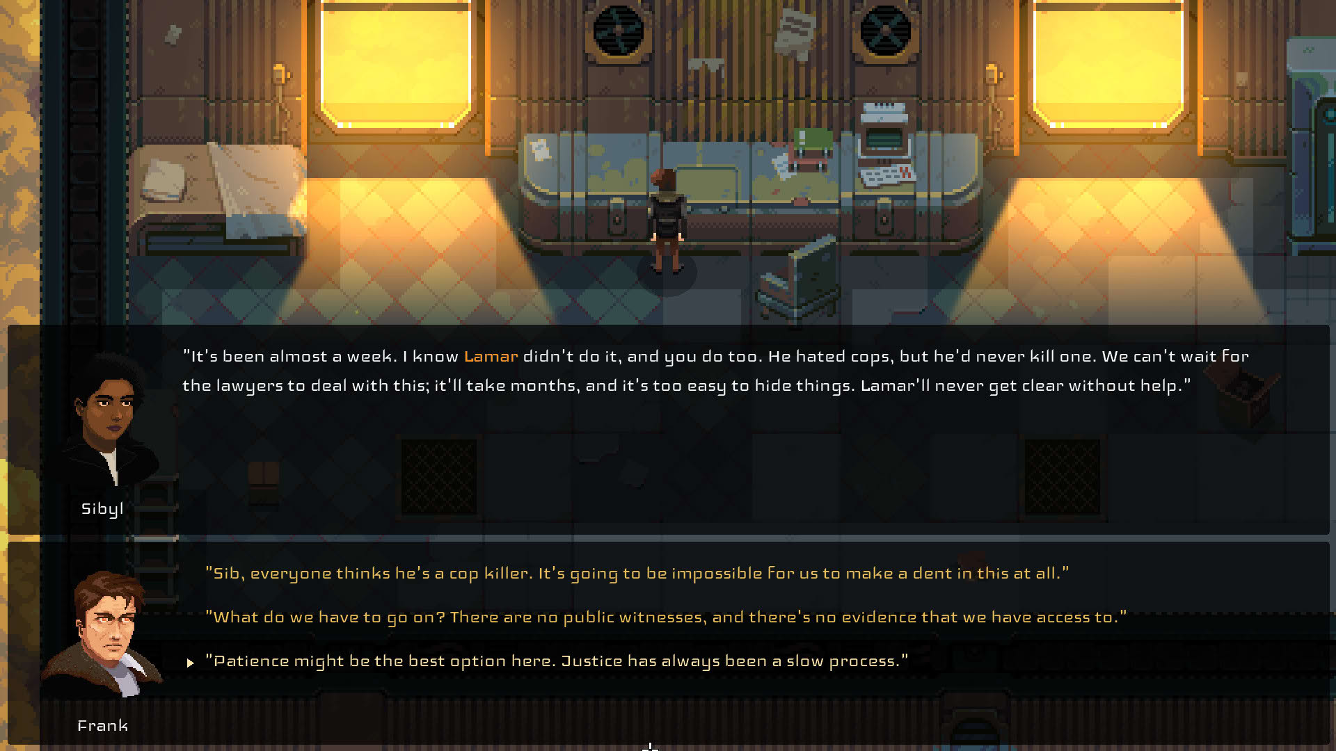 Screenshot for Disjunction