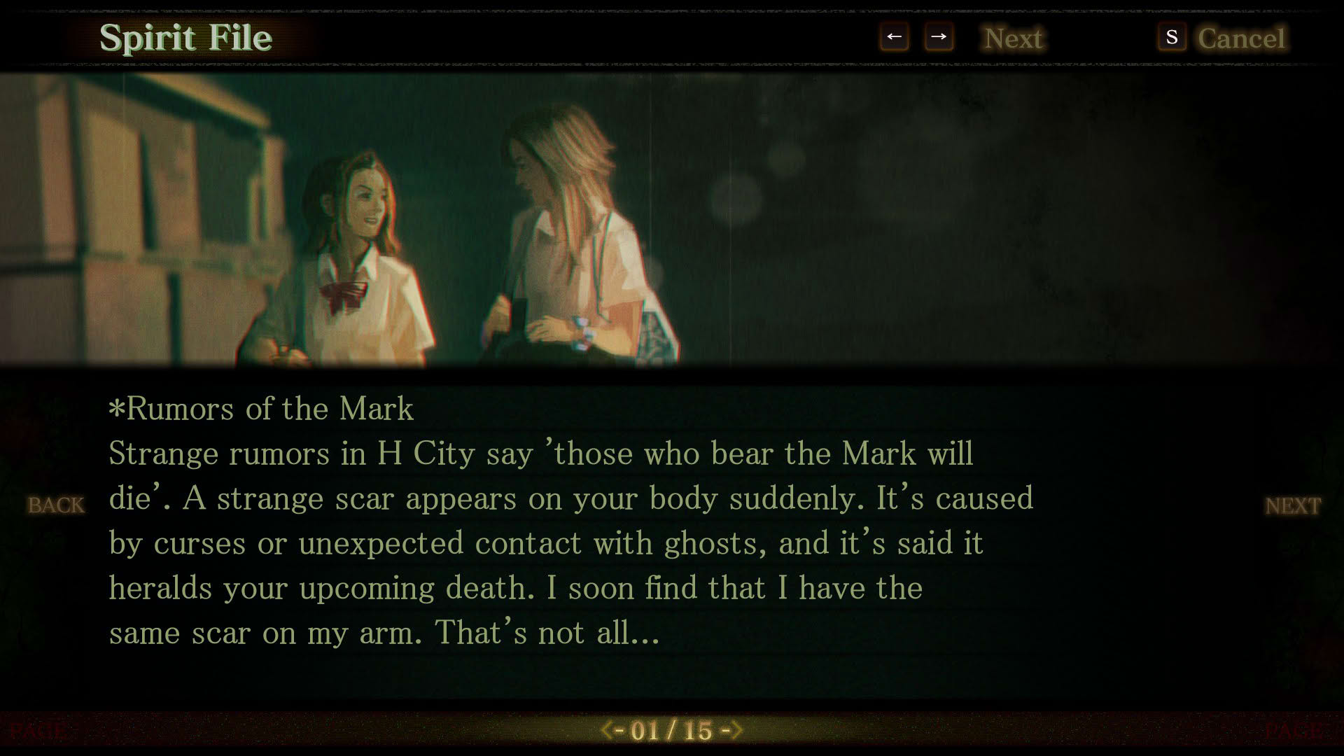 Screenshot for Spirit Hunter: Death Mark