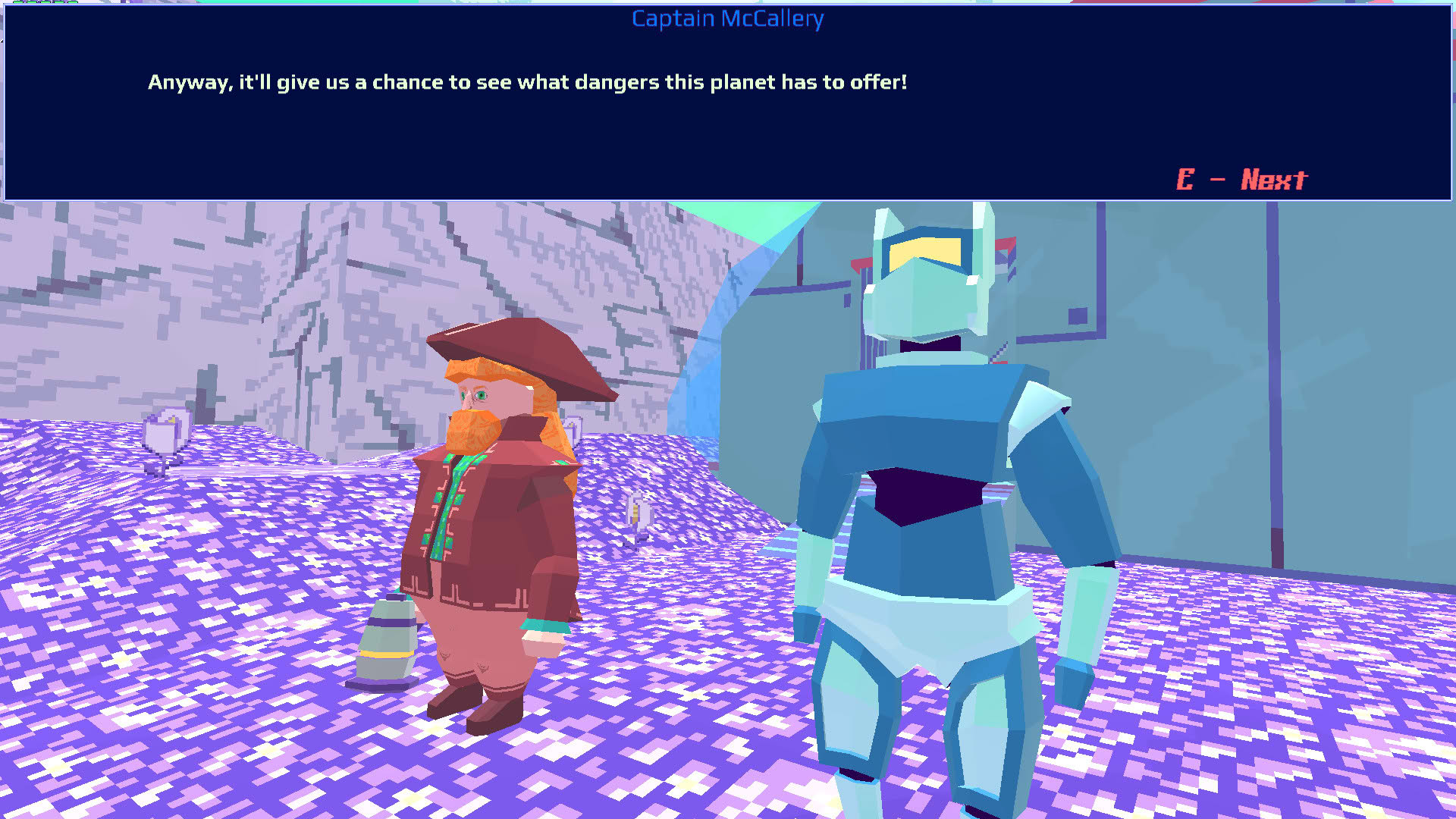 Screenshot for Space Captain McCallery Episode 2: Pilgrims in Purple Moss