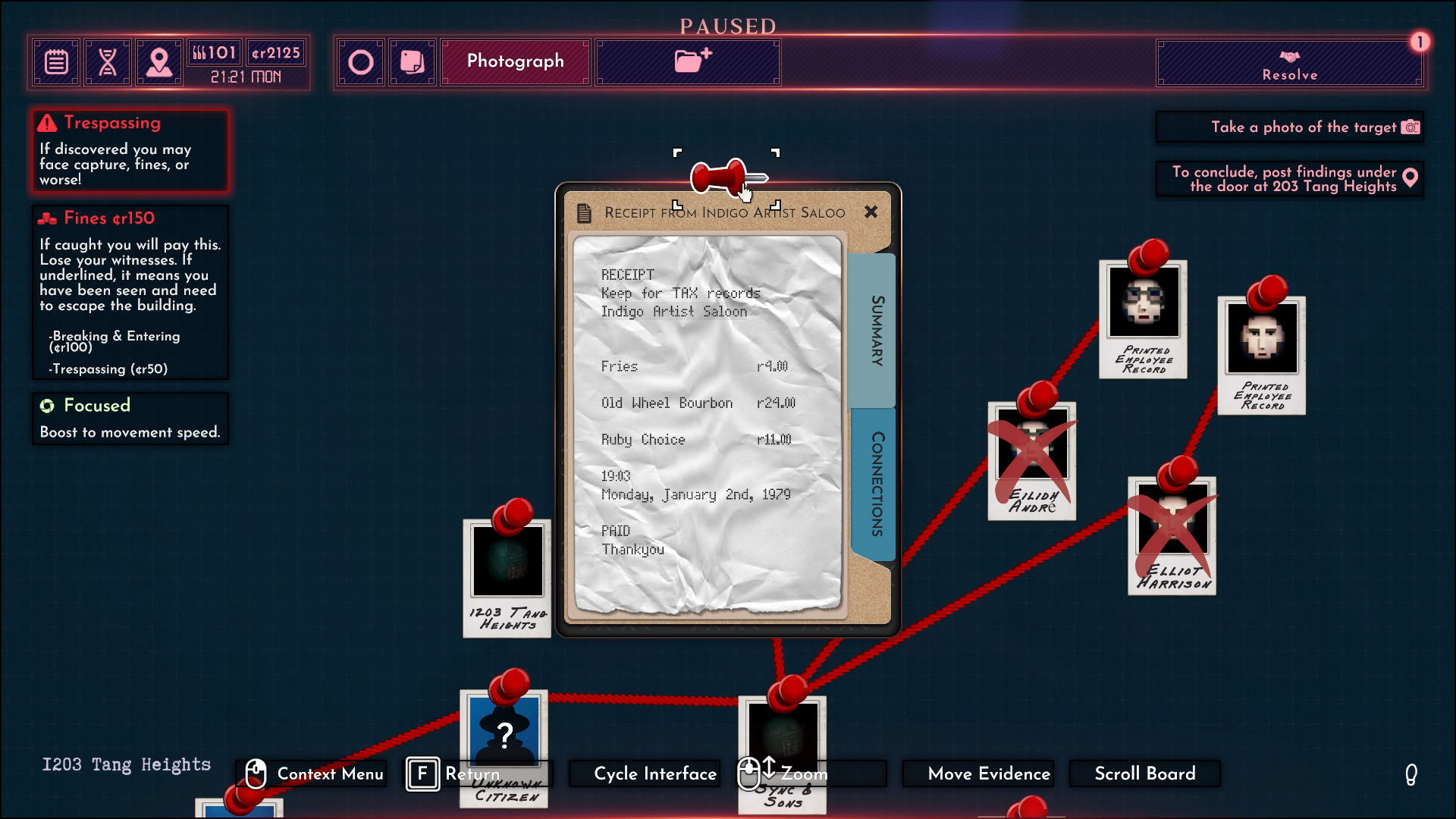 Screenshot for Shadows of Doubt