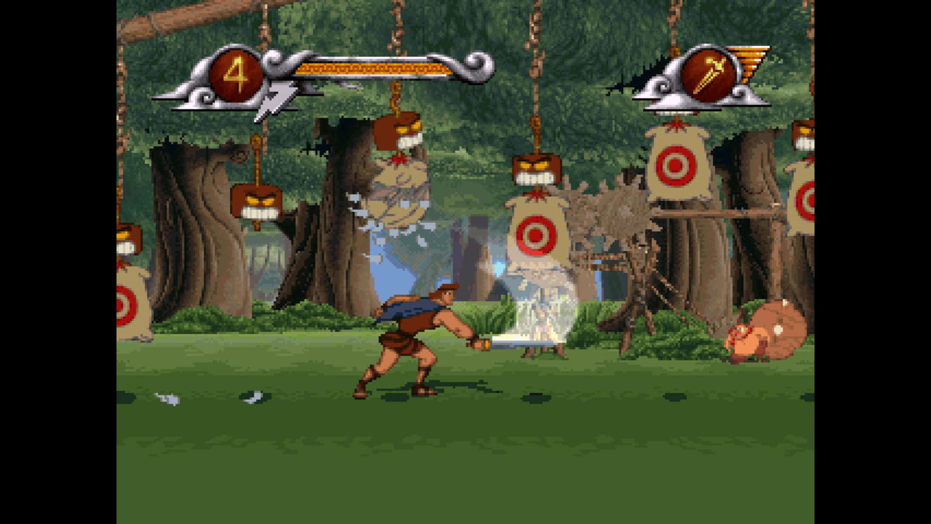 Screenshot for Disney's Hercules Action Game