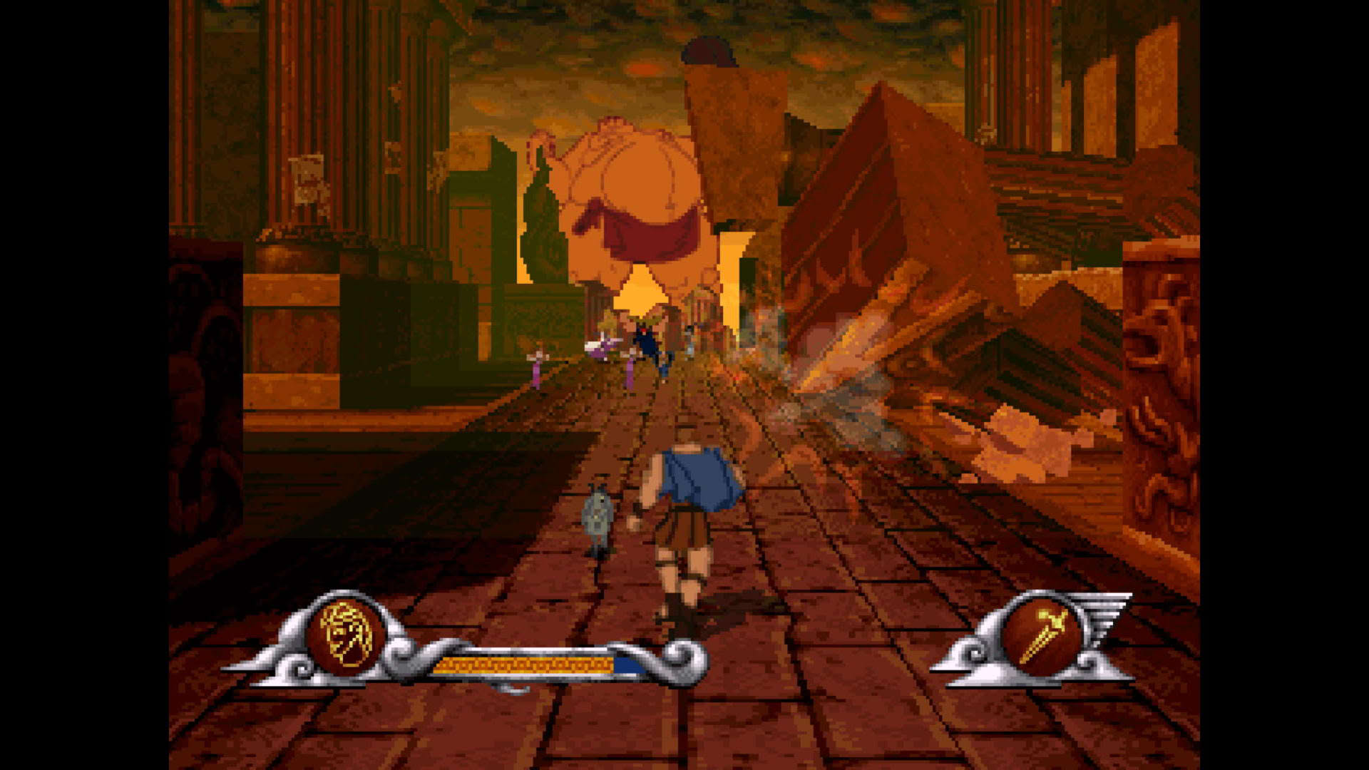Screenshot for Disney's Hercules Action Game